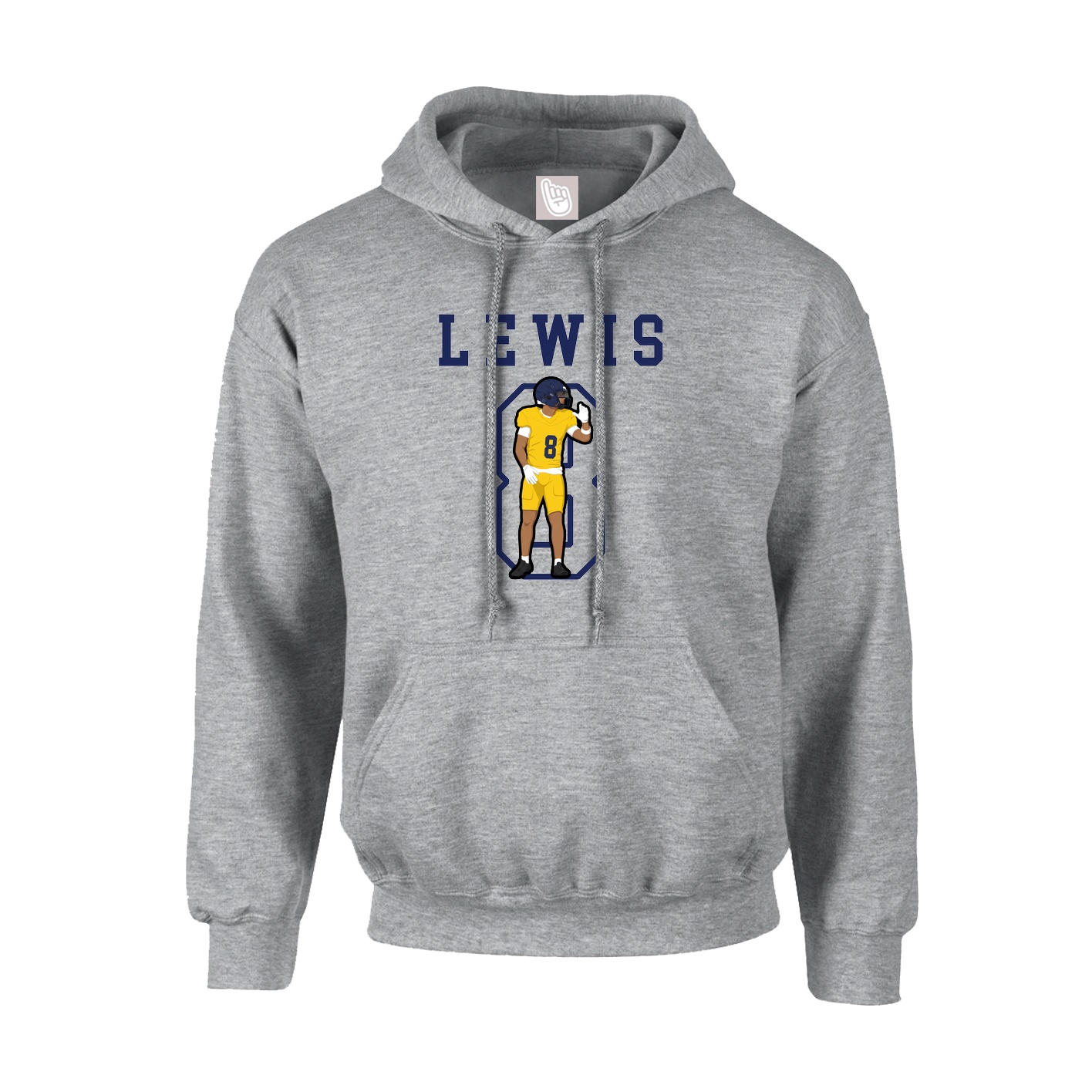 Hoodie — Shirsey in Grey