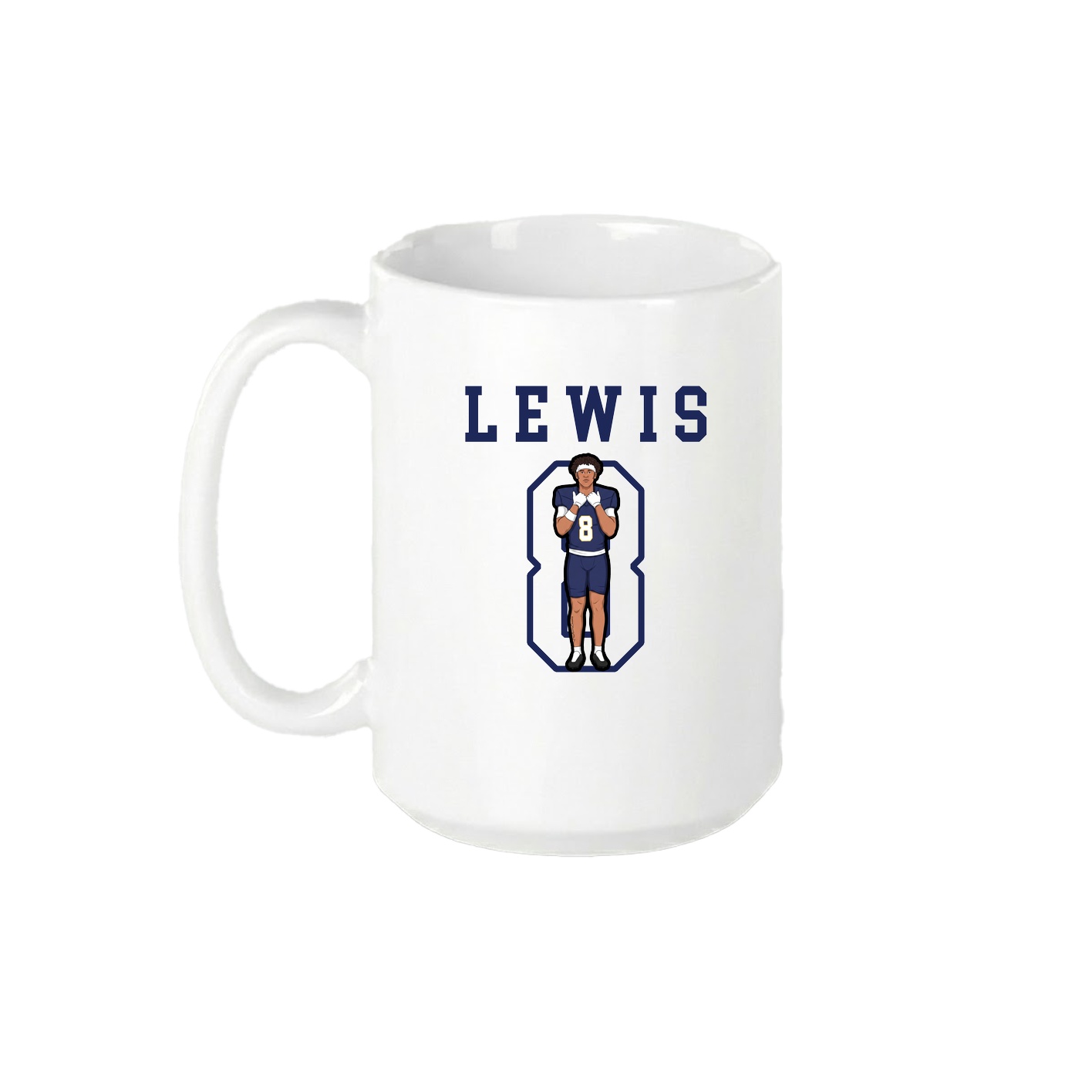 15oz Coffee Mug — Shirsey in White