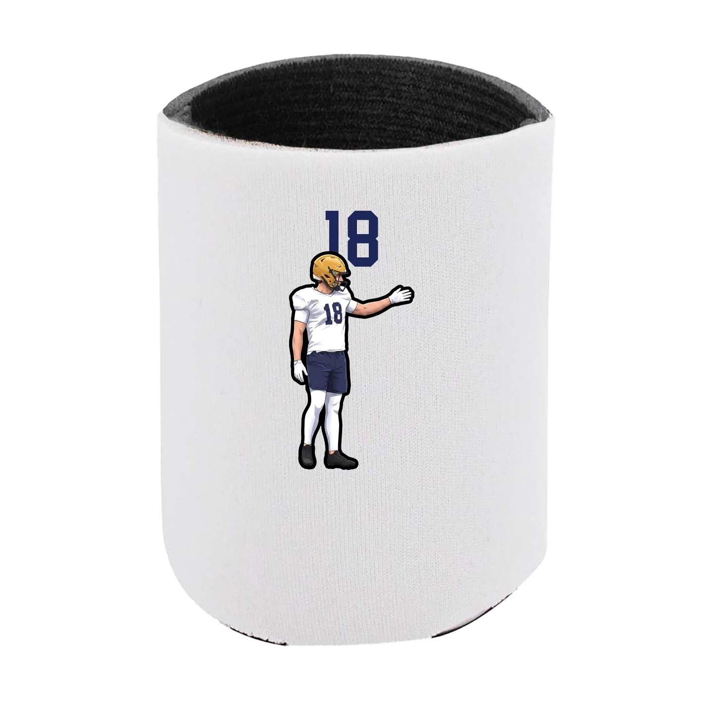Can Holder — Number Top in White