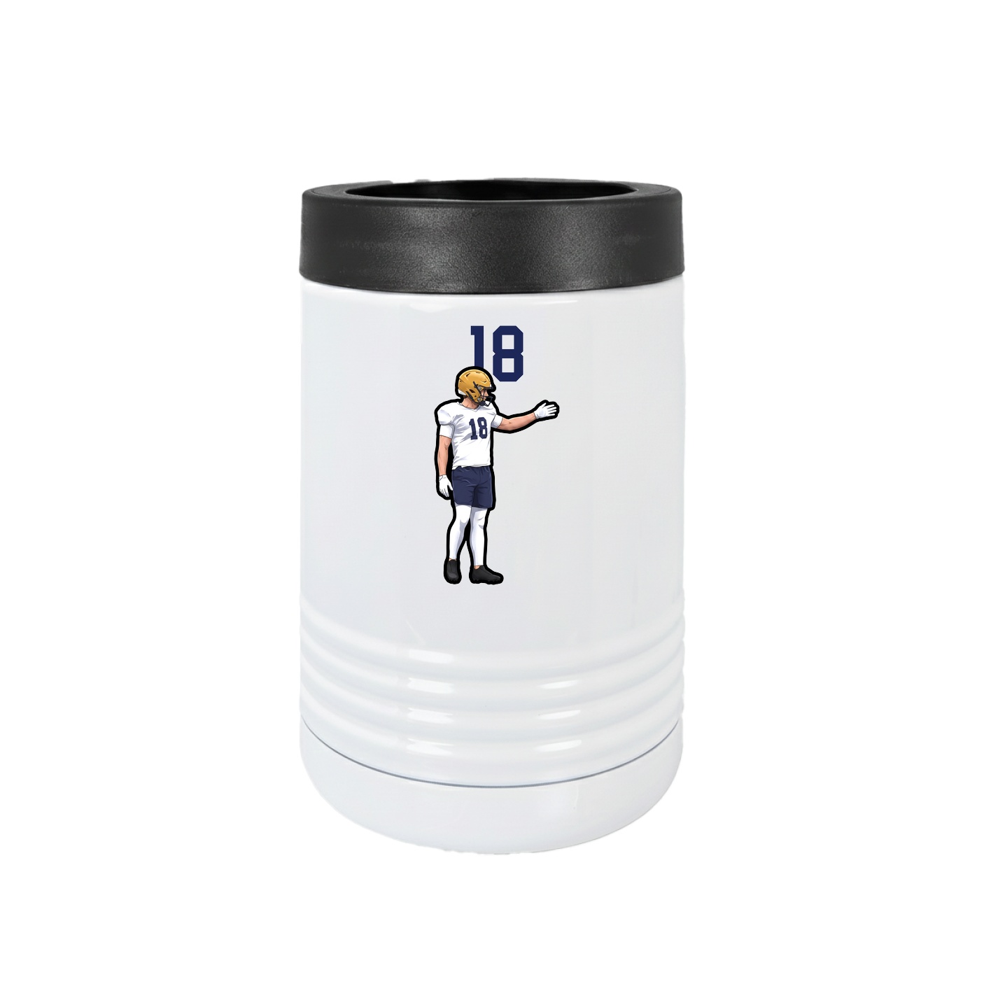 Beverage Holder — Number Top in White