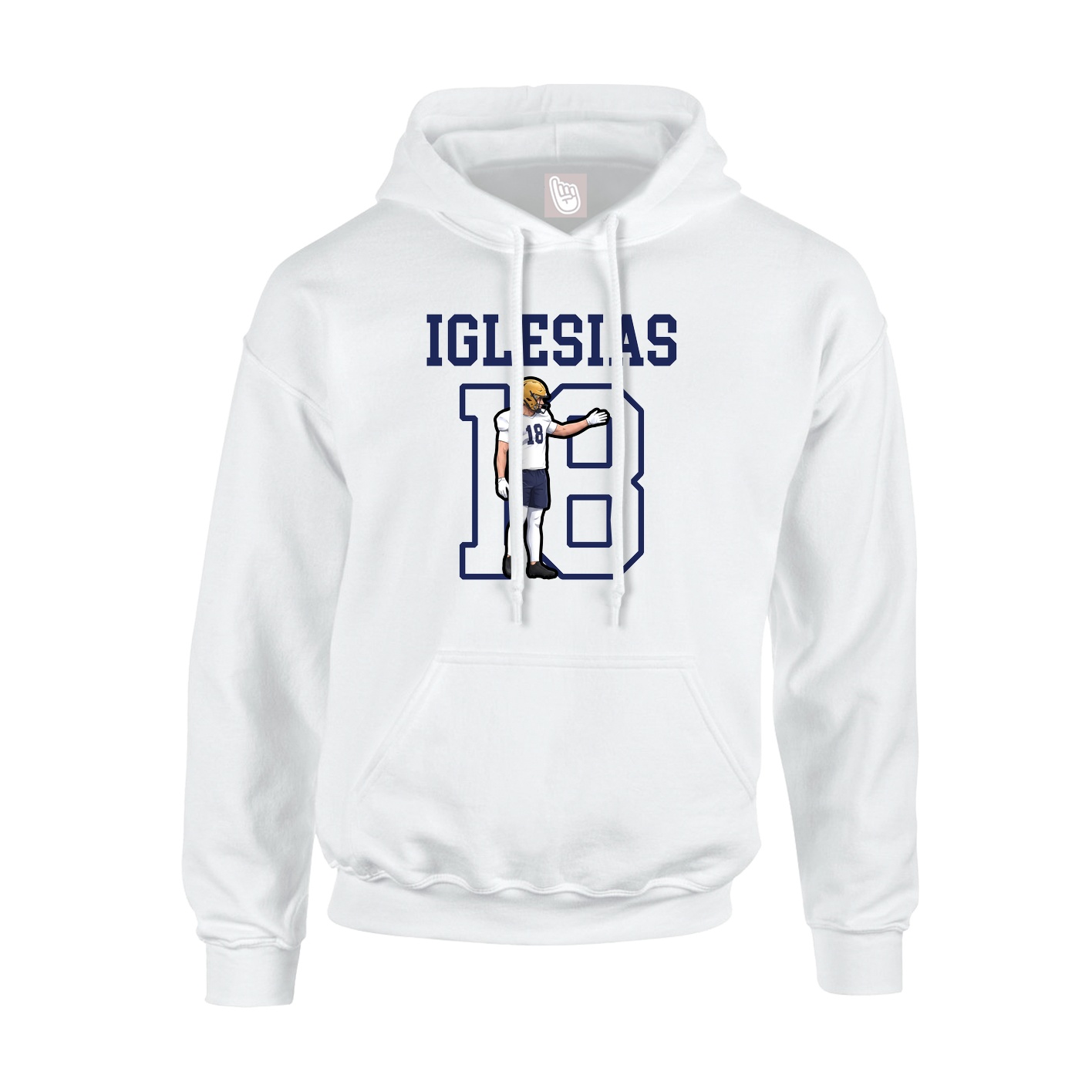 Youth Hoodie — Shirsey in White