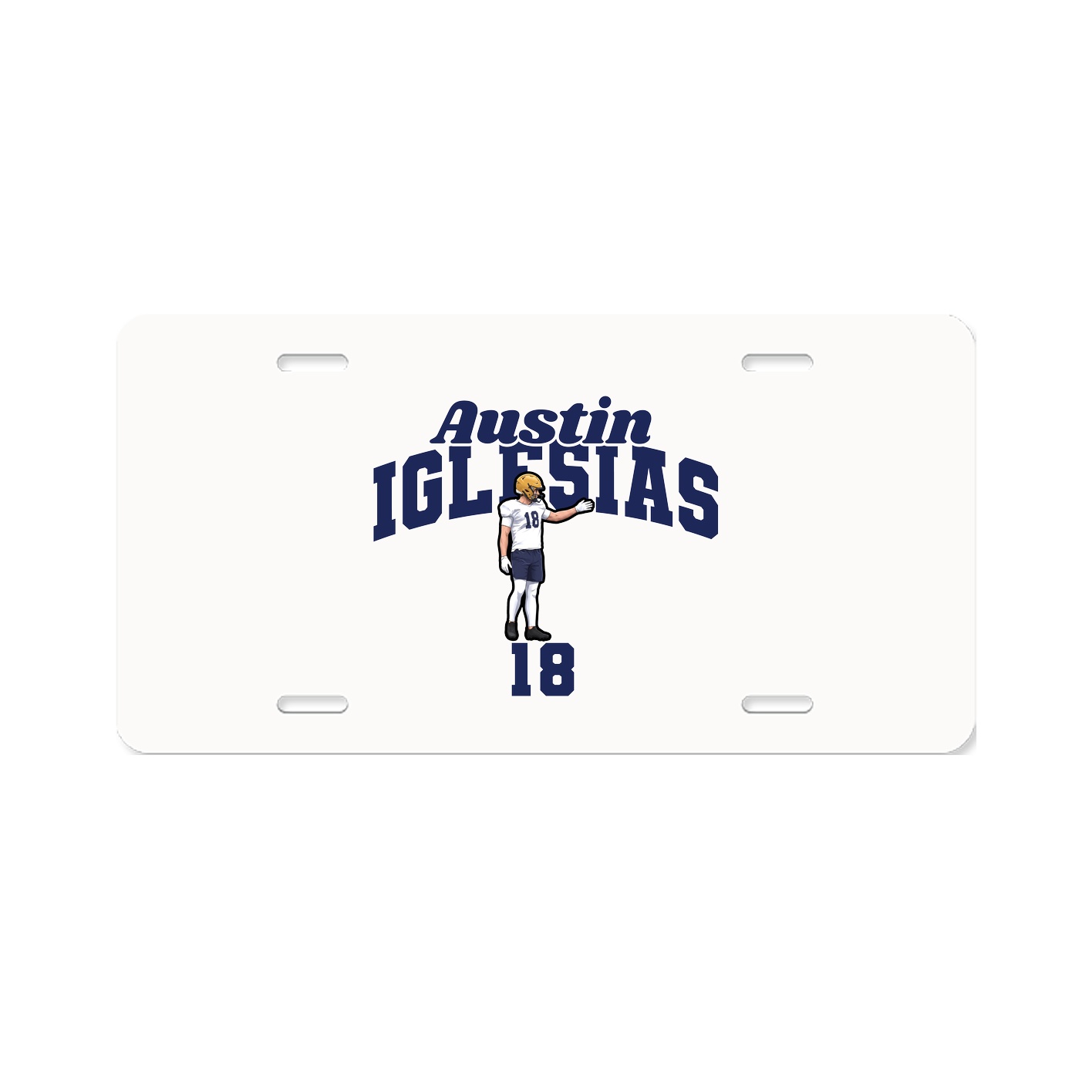 License Plate — Signature Arch in Classic