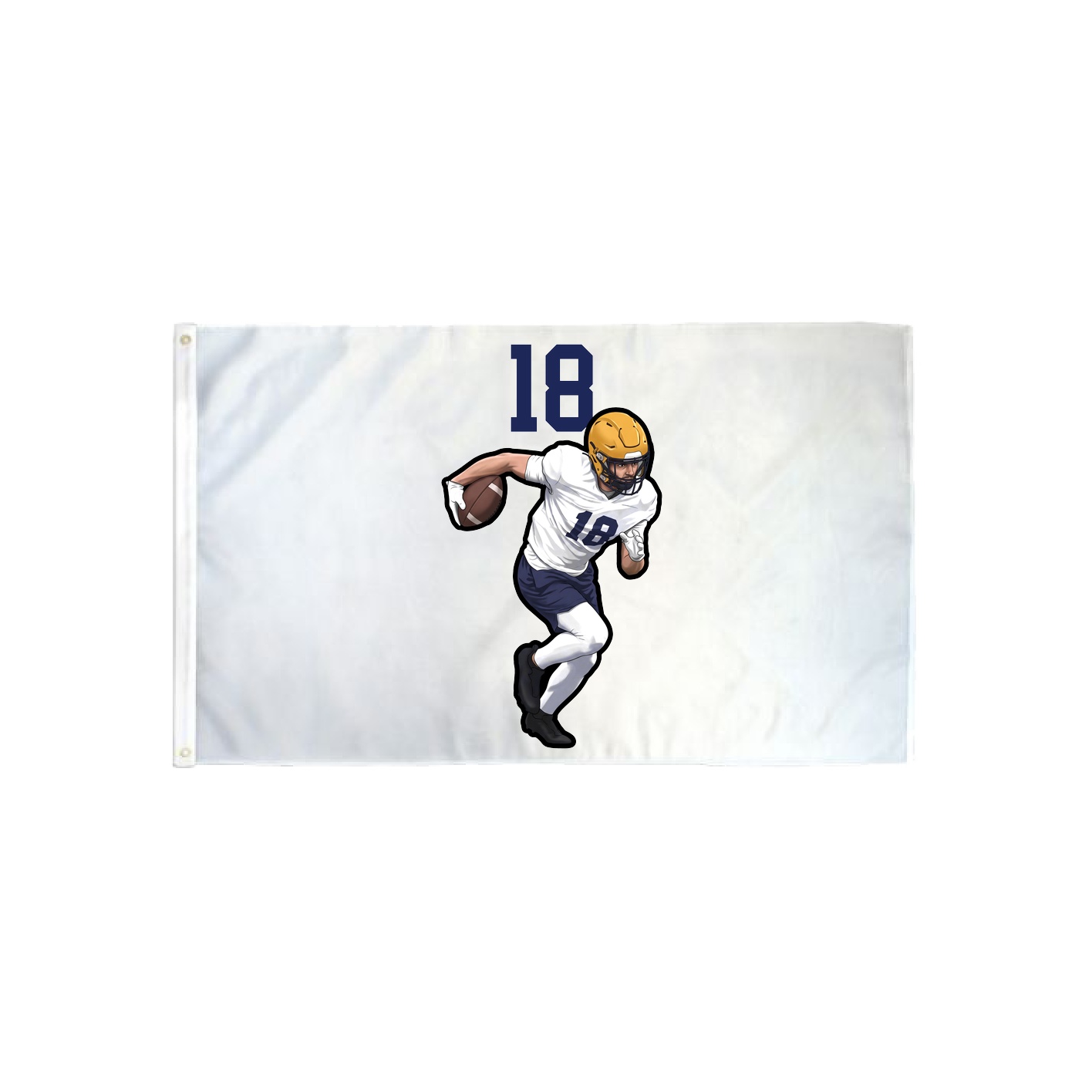 3x5 Flag — Number Top in Classic