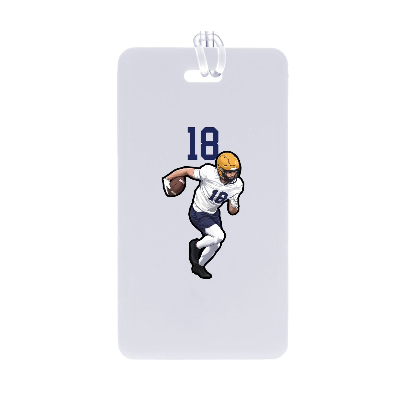 Bag Tag — Number Top in Classic