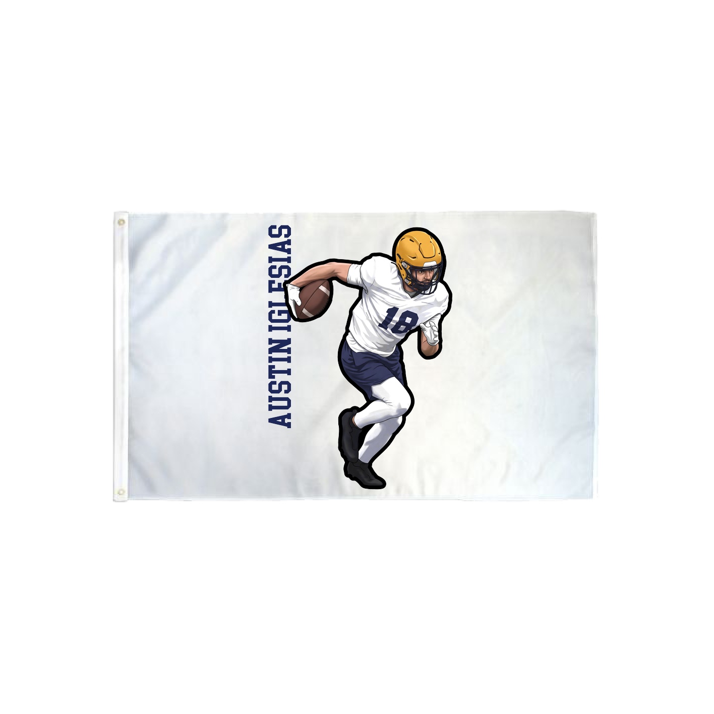 3x5 Flag — Name Vertical in Classic