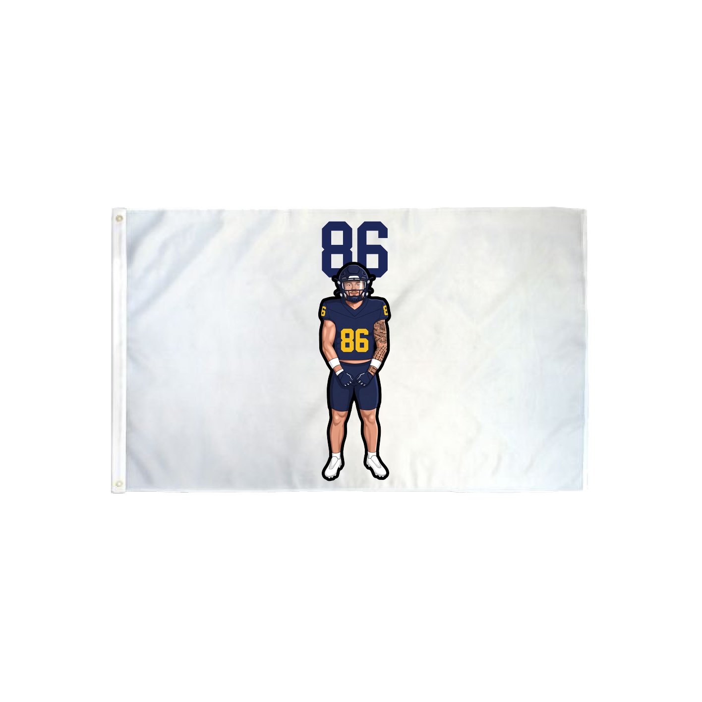3x5 Flag — Number Top in Classic