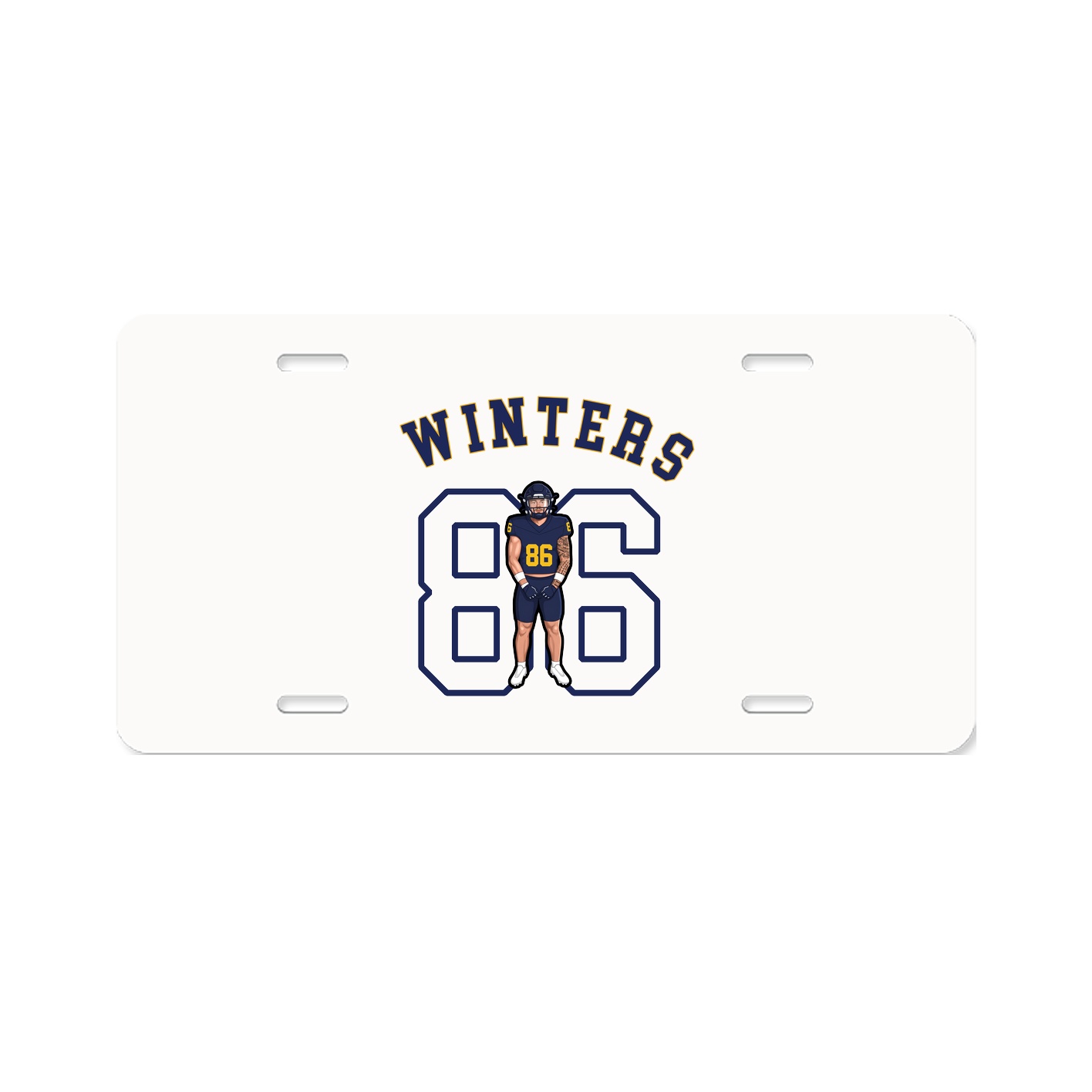 License Plate — Shirsey Arch in Classic