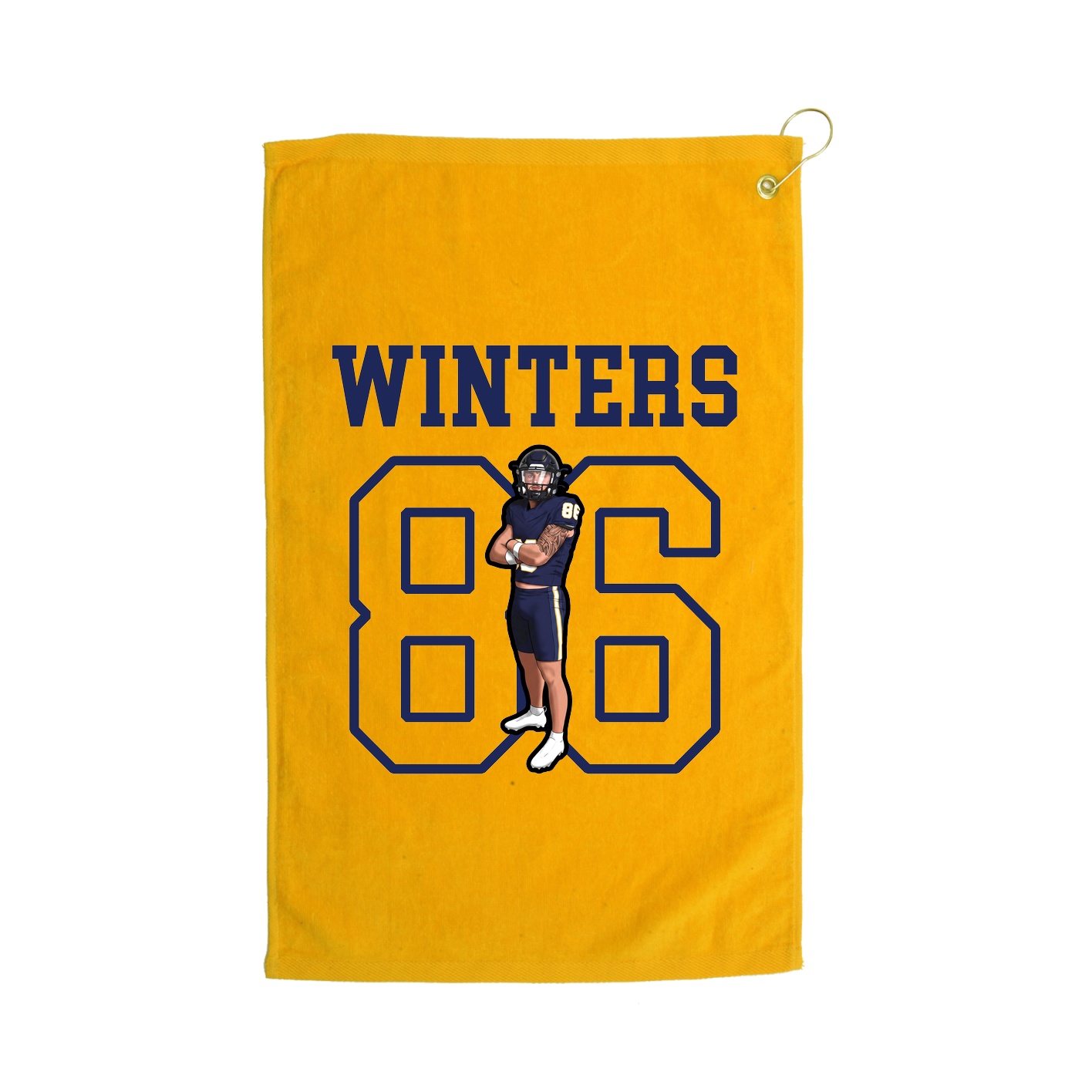 Golf Towel — Shirsey in Gold