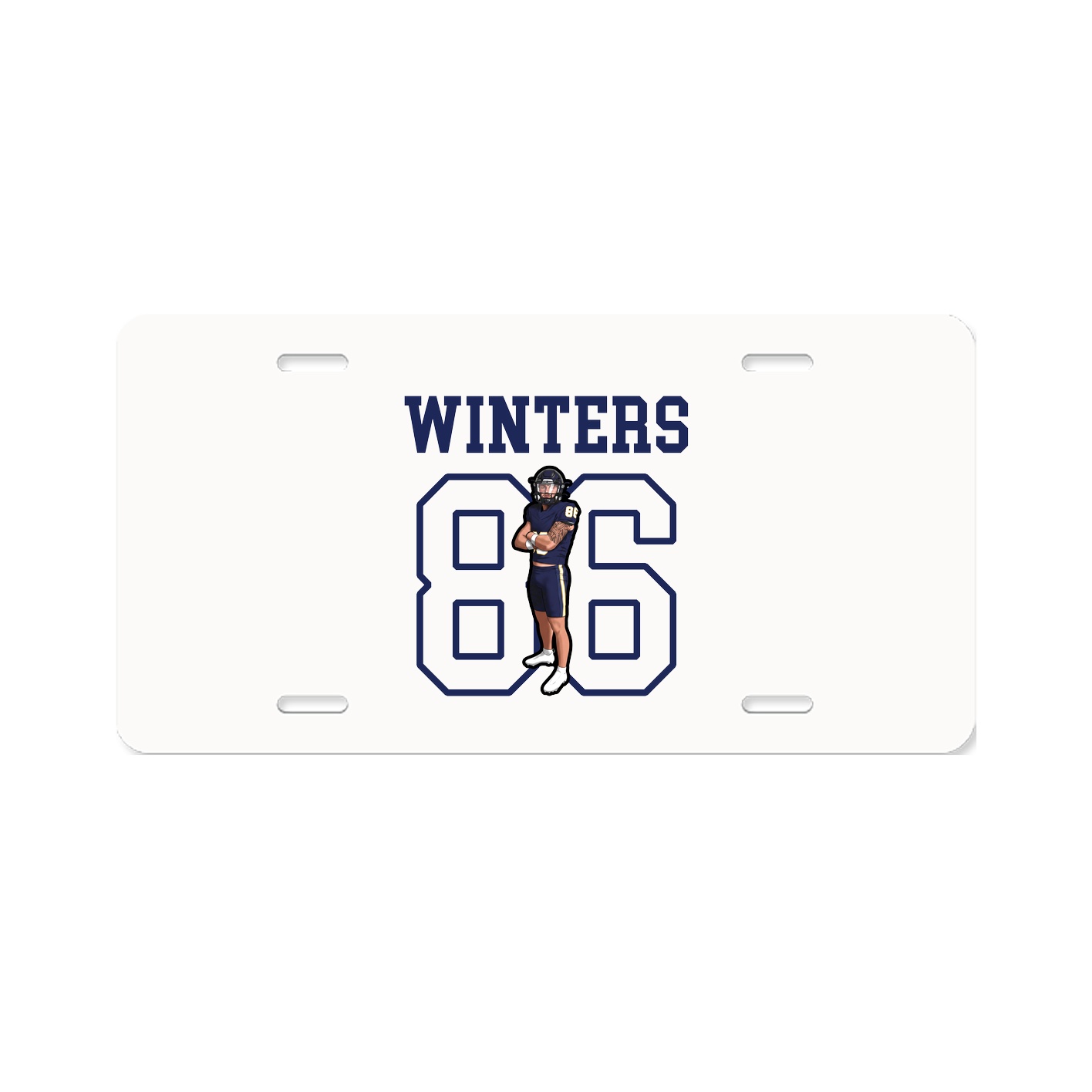 License Plate — Shirsey in Classic