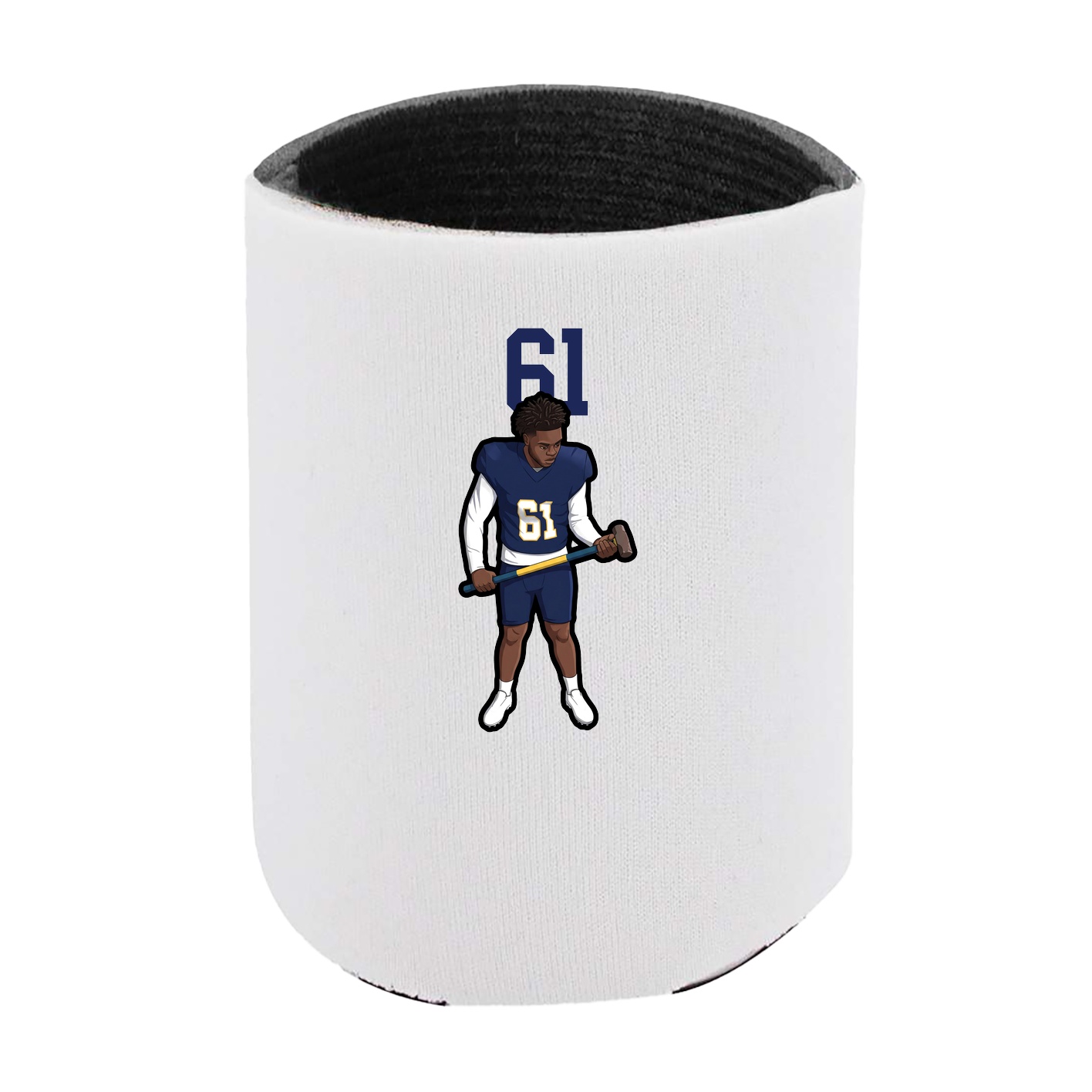Can Holder — Number Top in White