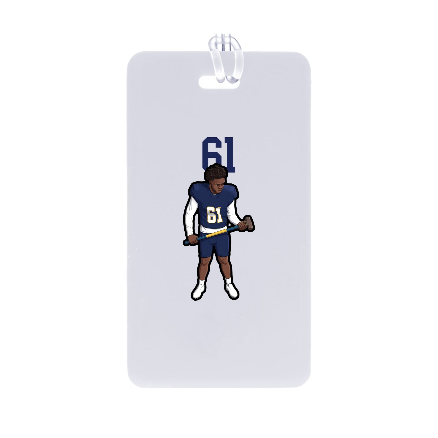 Bag Tag — Number Top in Classic
