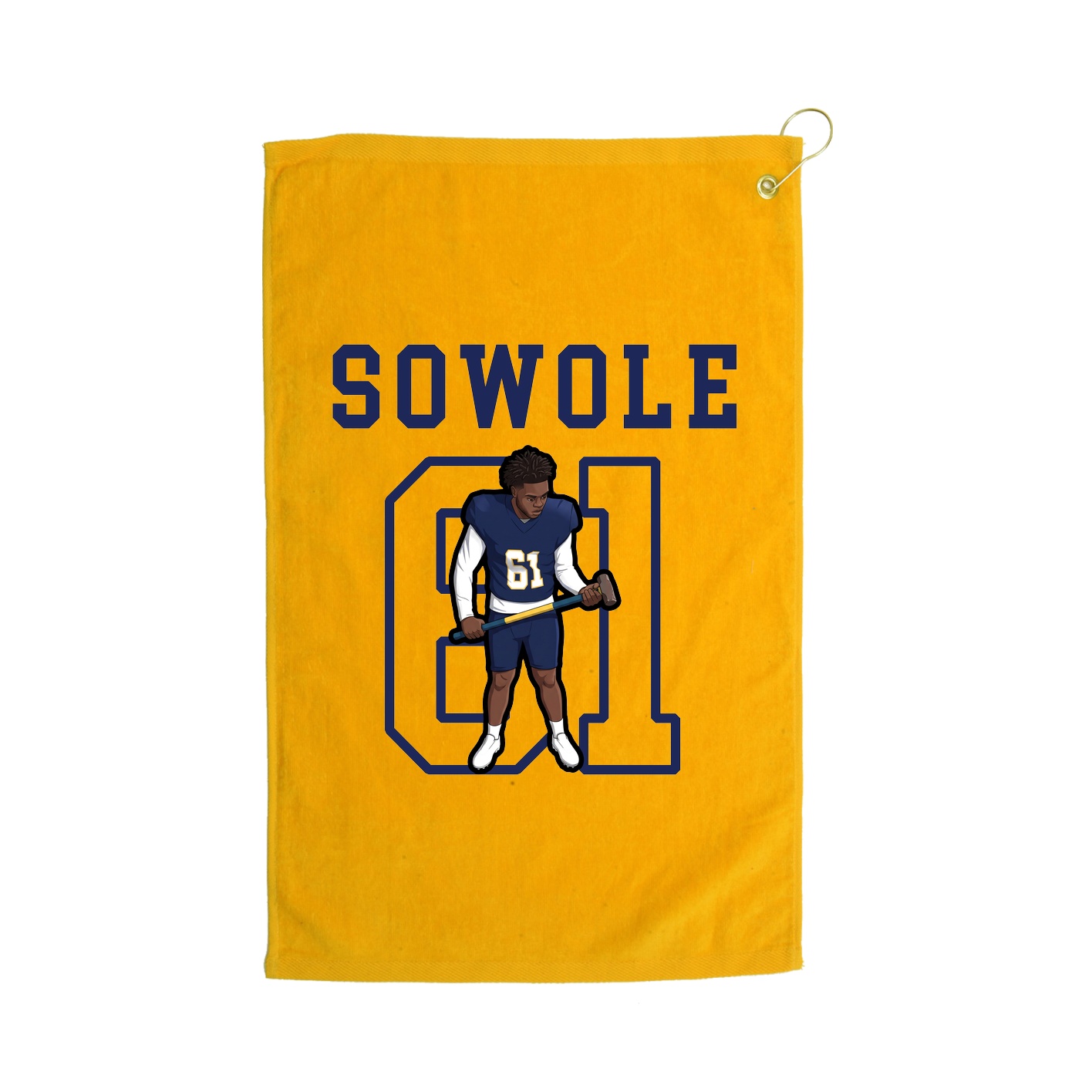 Golf Towel — Shirsey in Gold