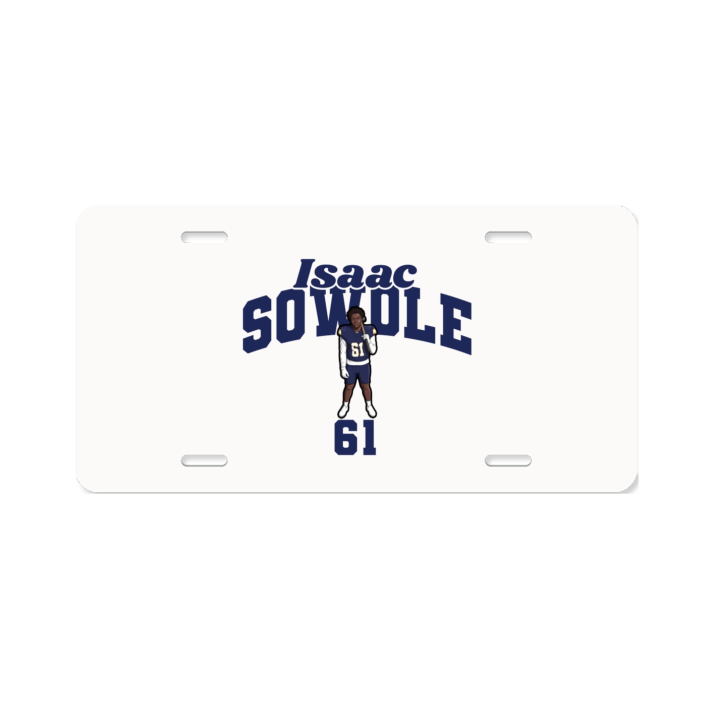 License Plate — Signature Arch in Classic