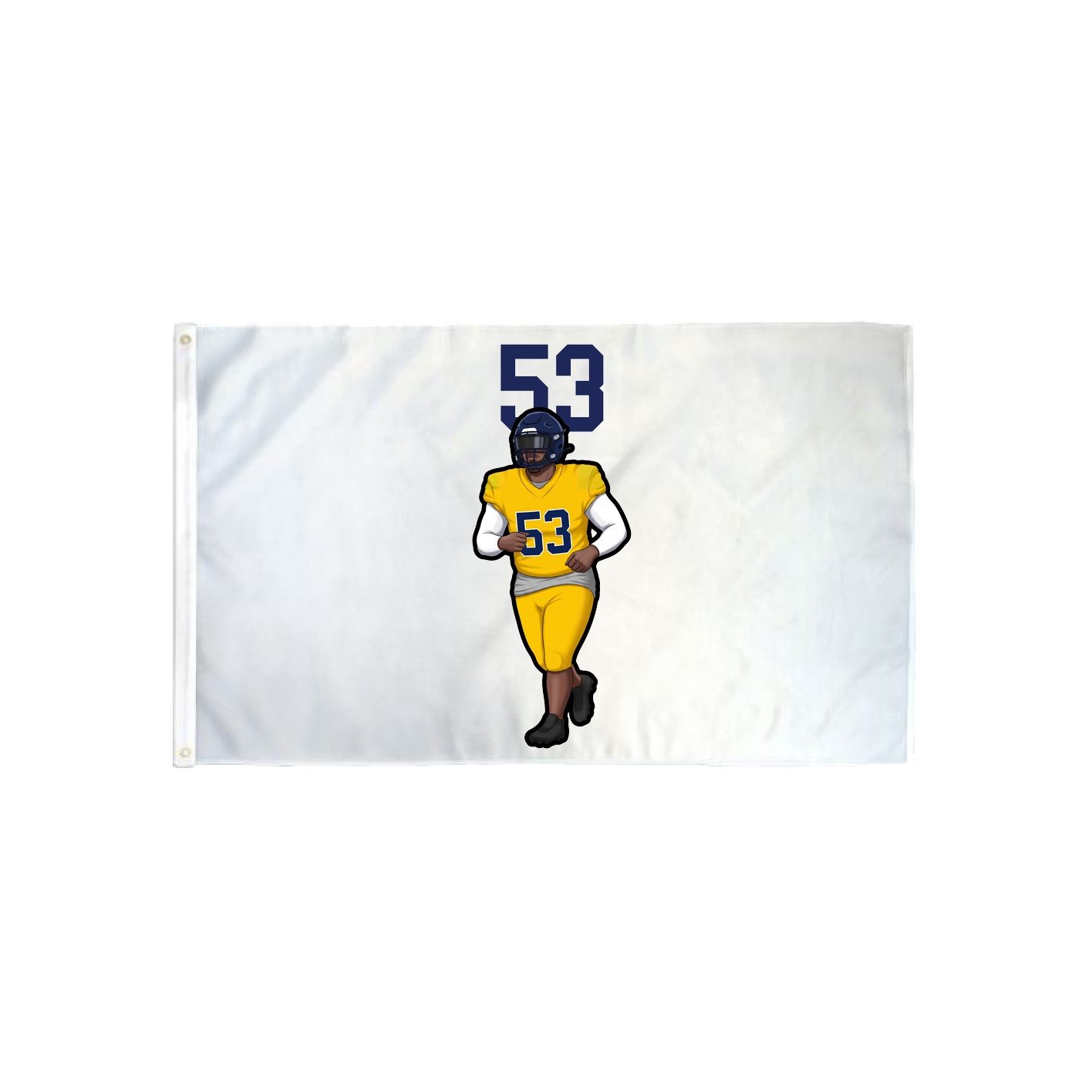 3x5 Flag — Number Top in Classic