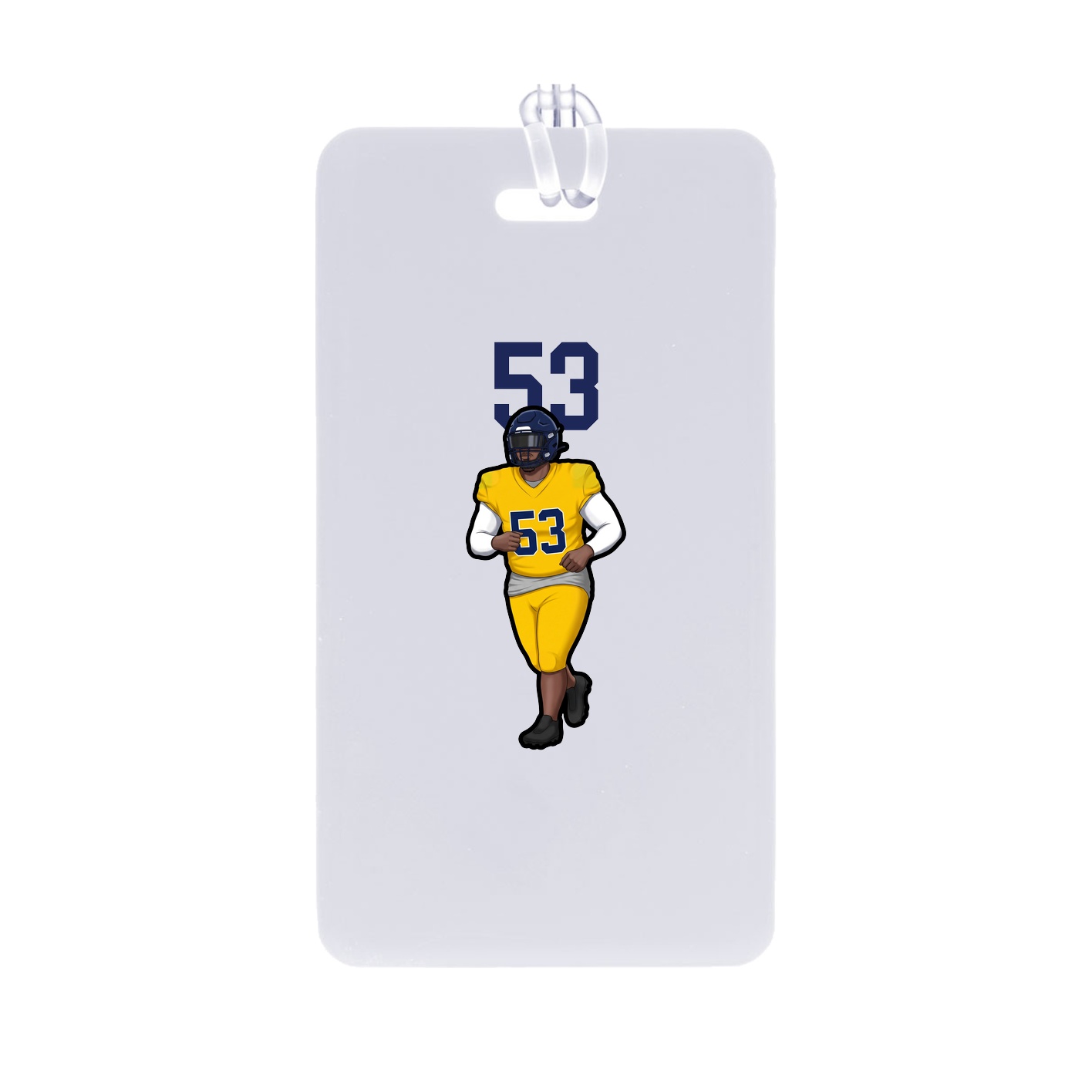 Bag Tag — Number Top in Classic