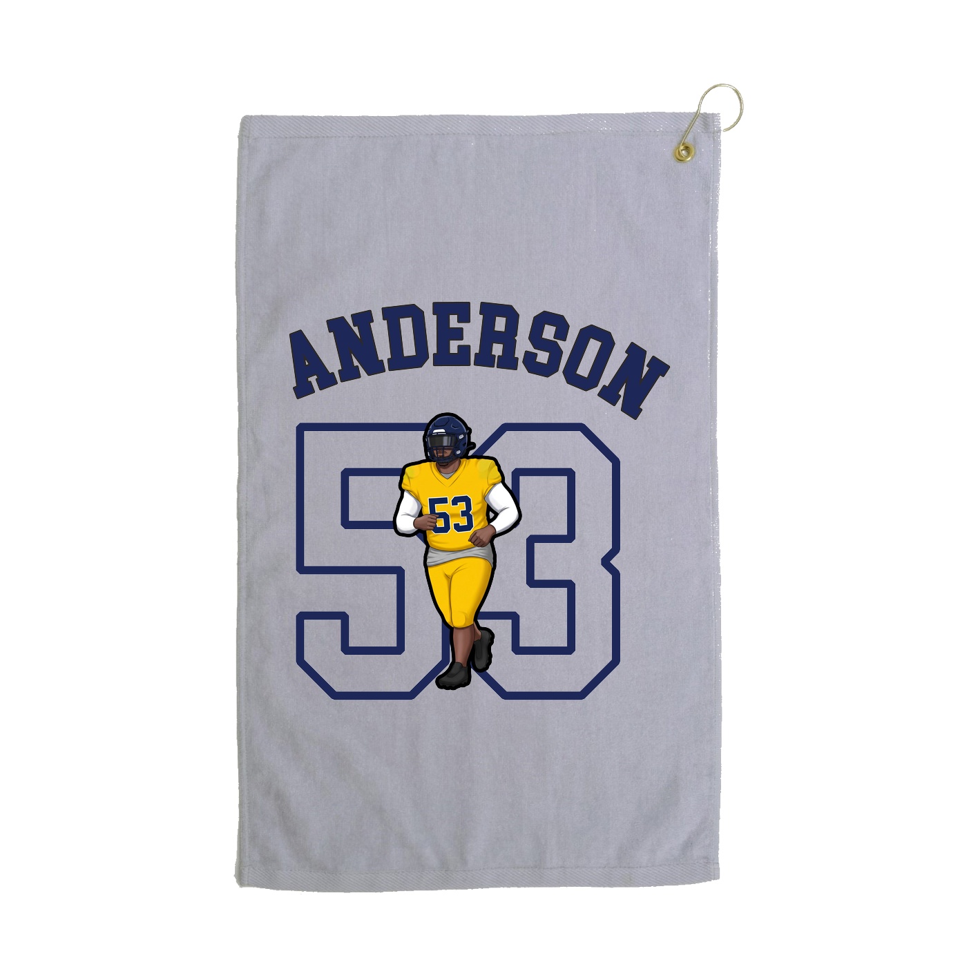 Golf Towel — Shirsey Arch in Grey