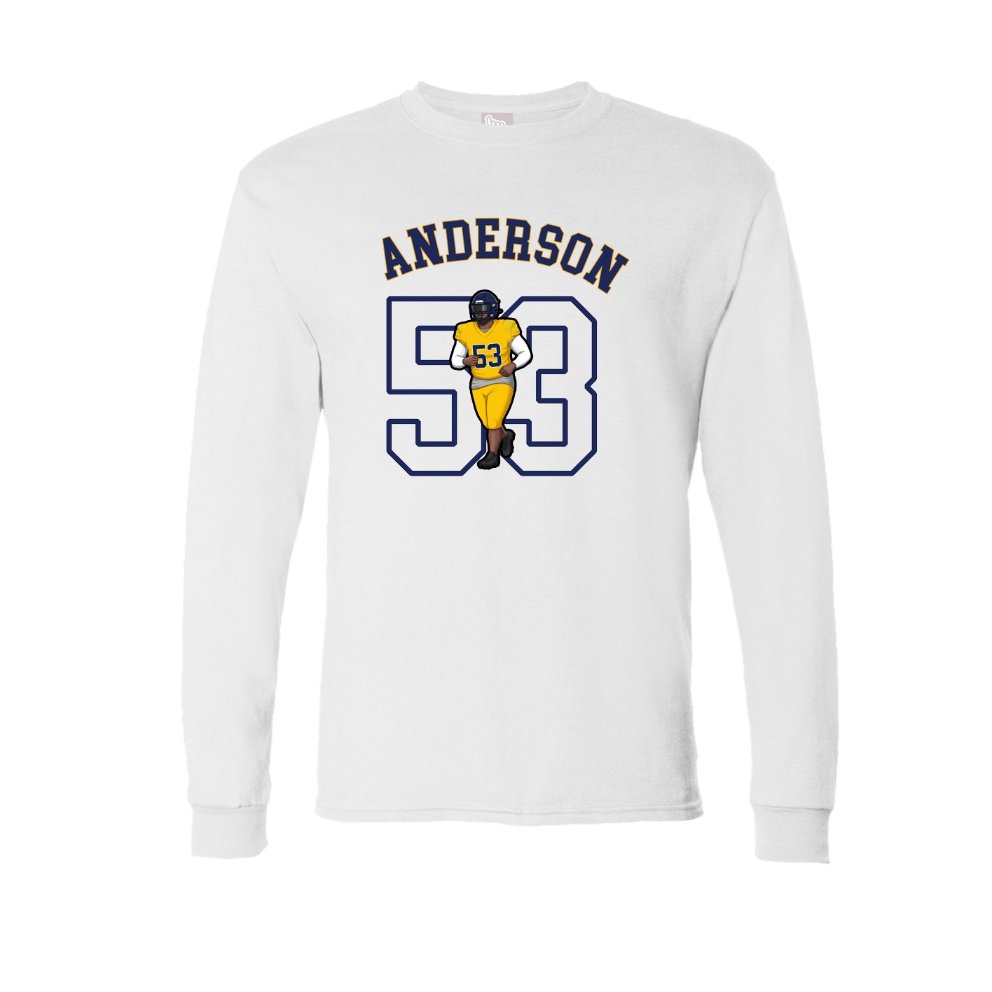 Long Sleeve Tee — Shirsey Arch in White