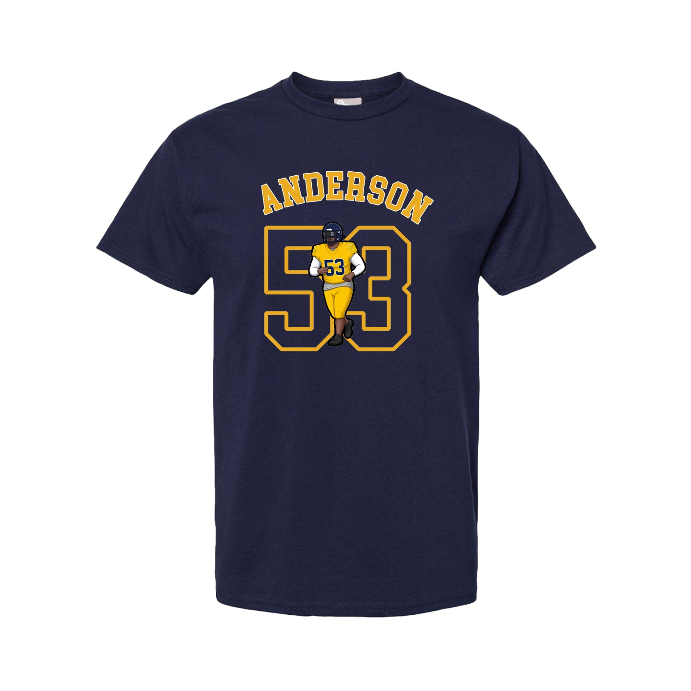 Youth Tee — Shirsey Arch in Navy