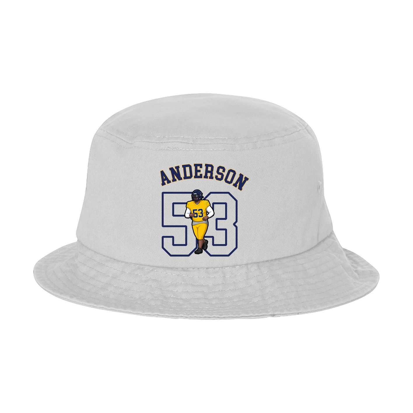 Bucket Cap — Shirsey Arch in White