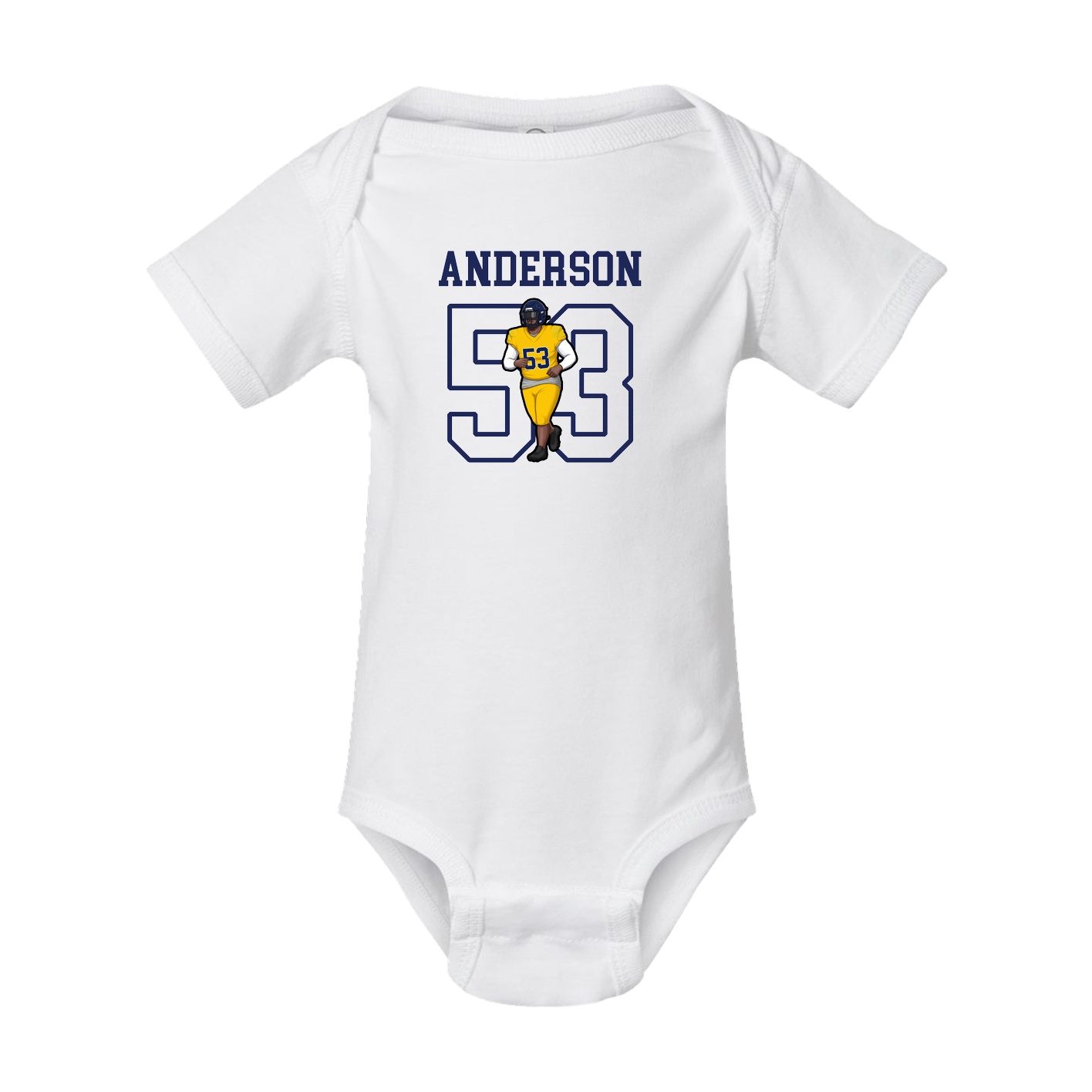 Baby Onesie — Shirsey in White