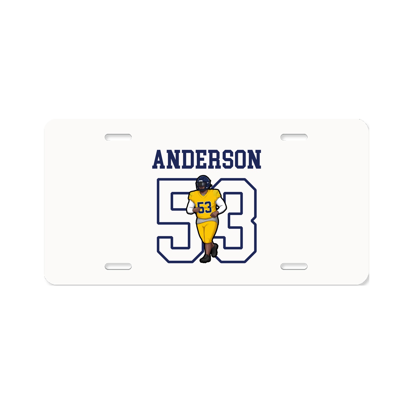 License Plate — Shirsey in Classic