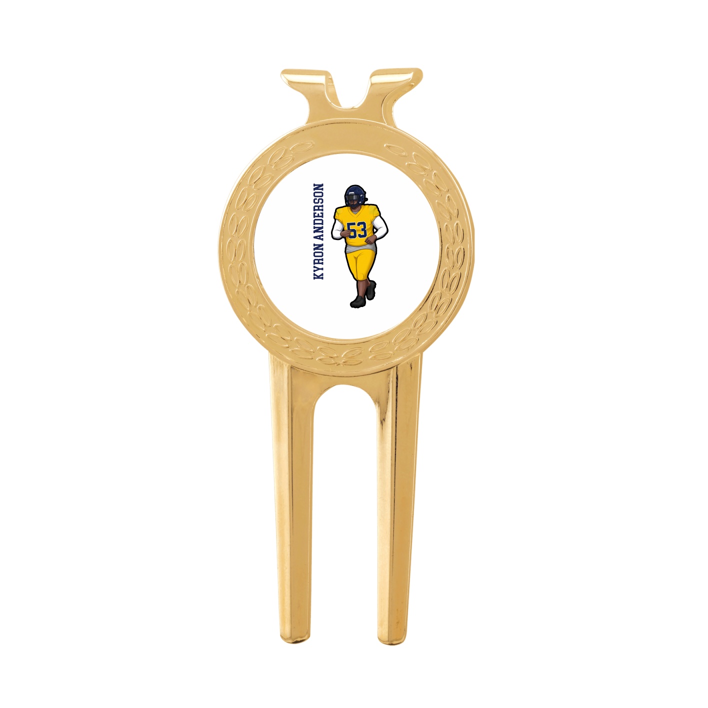 Divot Tool with Ball Marker — Name Vertical in Classic