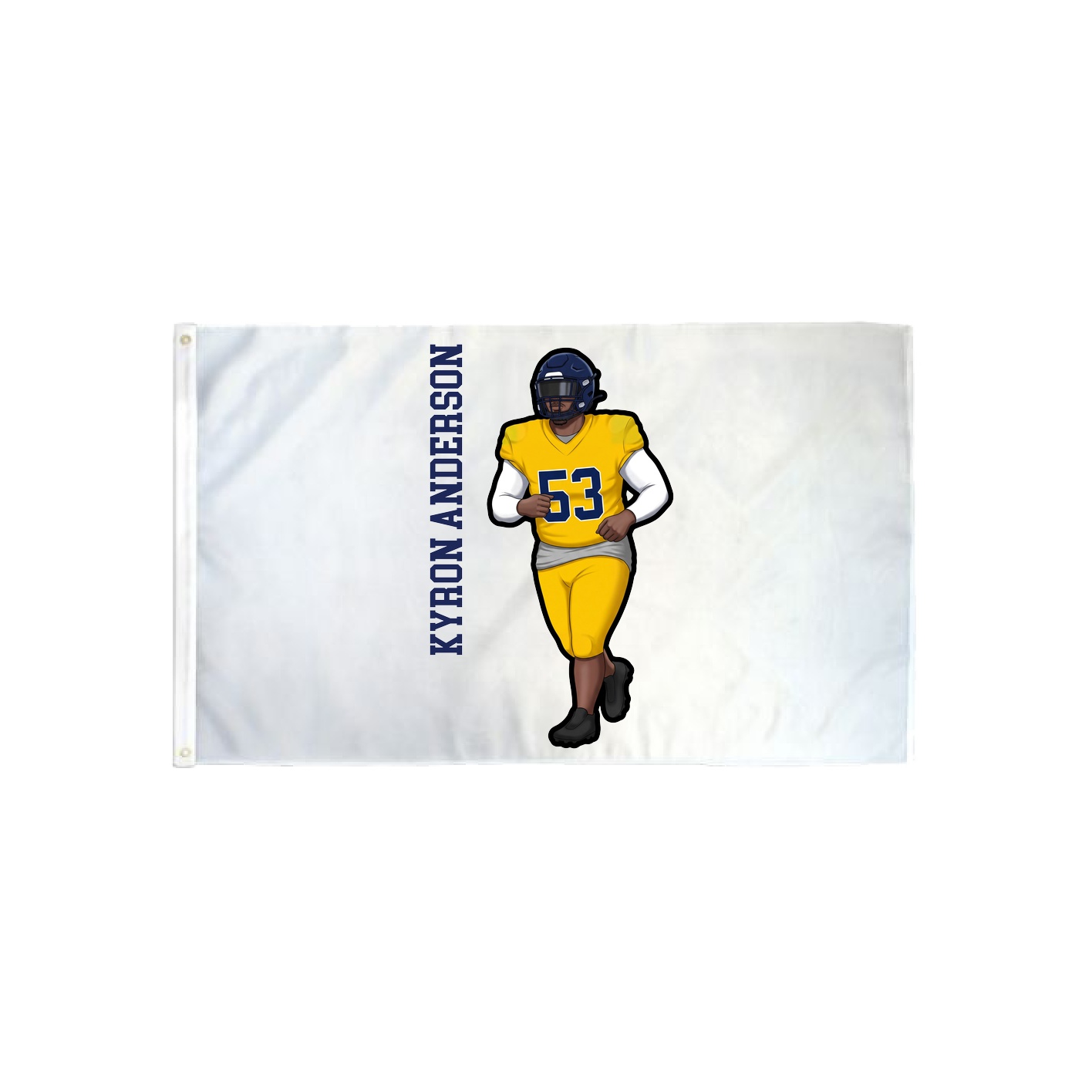 3x5 Flag — Name Vertical in Classic