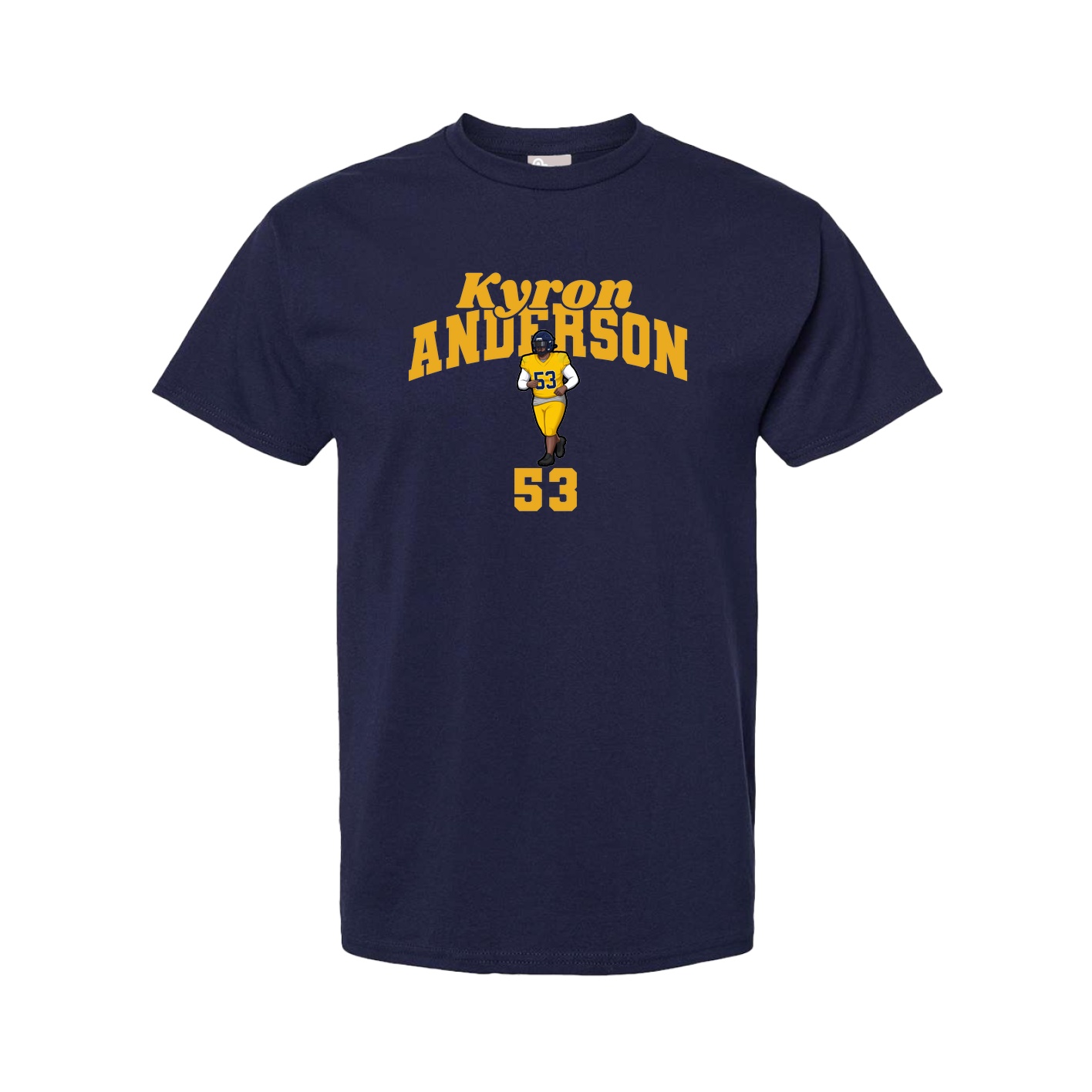Tee — Signature Arch in Navy
