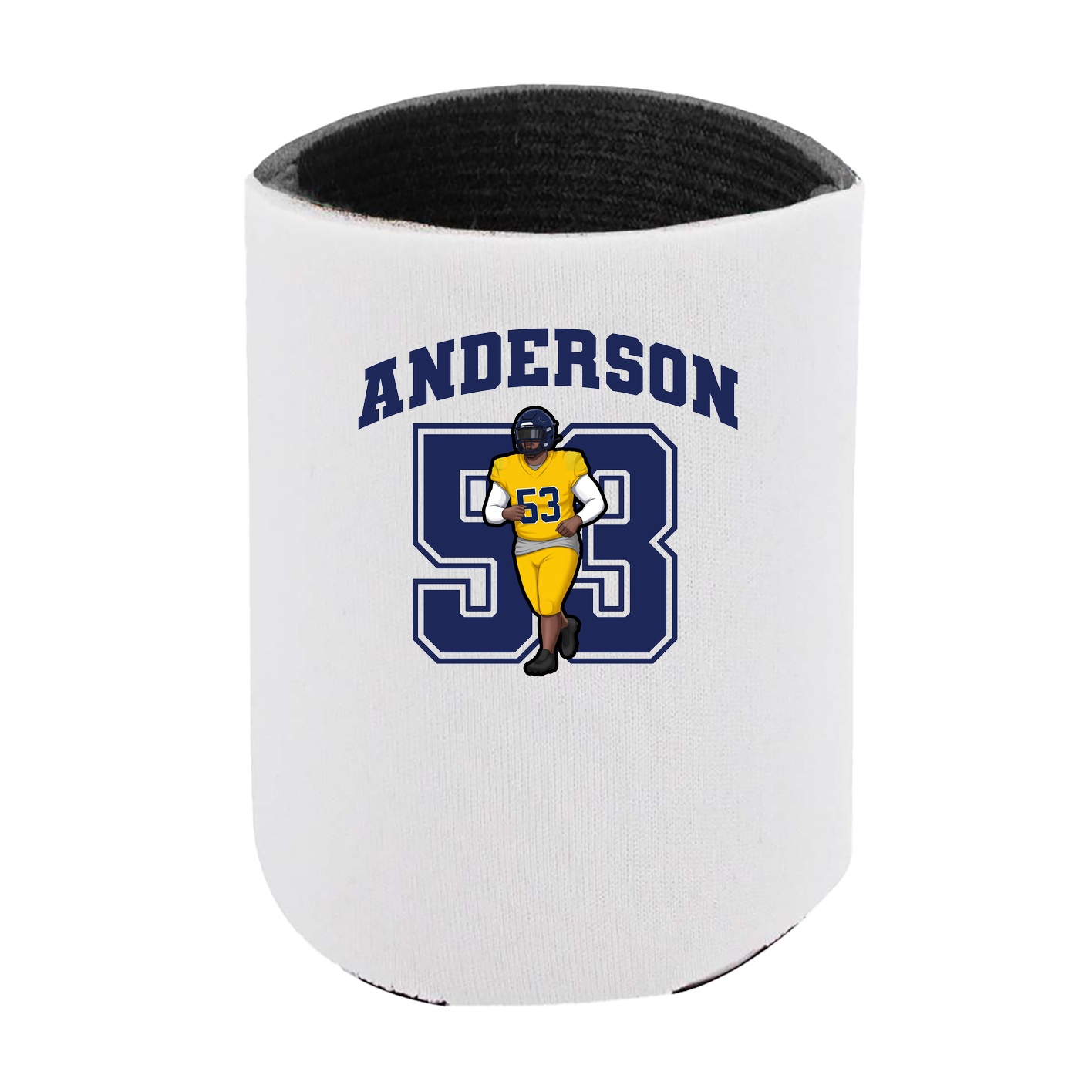 Can Holder — Number in White