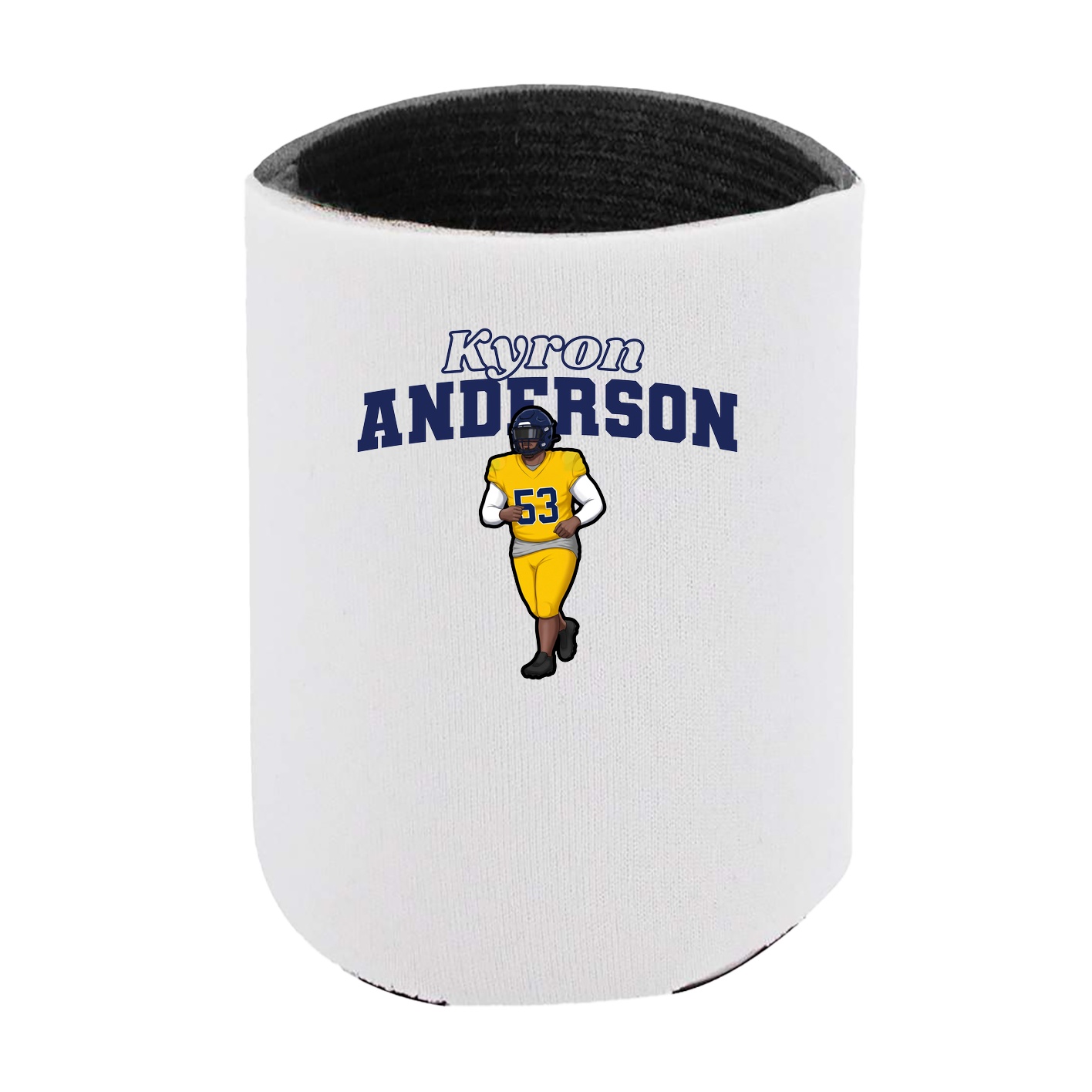 Can Holder — Name Arch in White