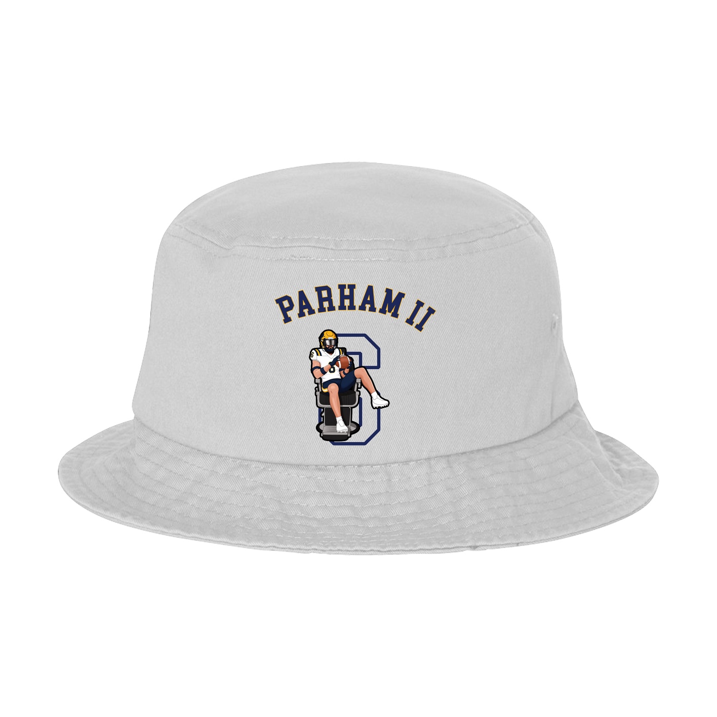 Bucket Cap — Shirsey Arch in White