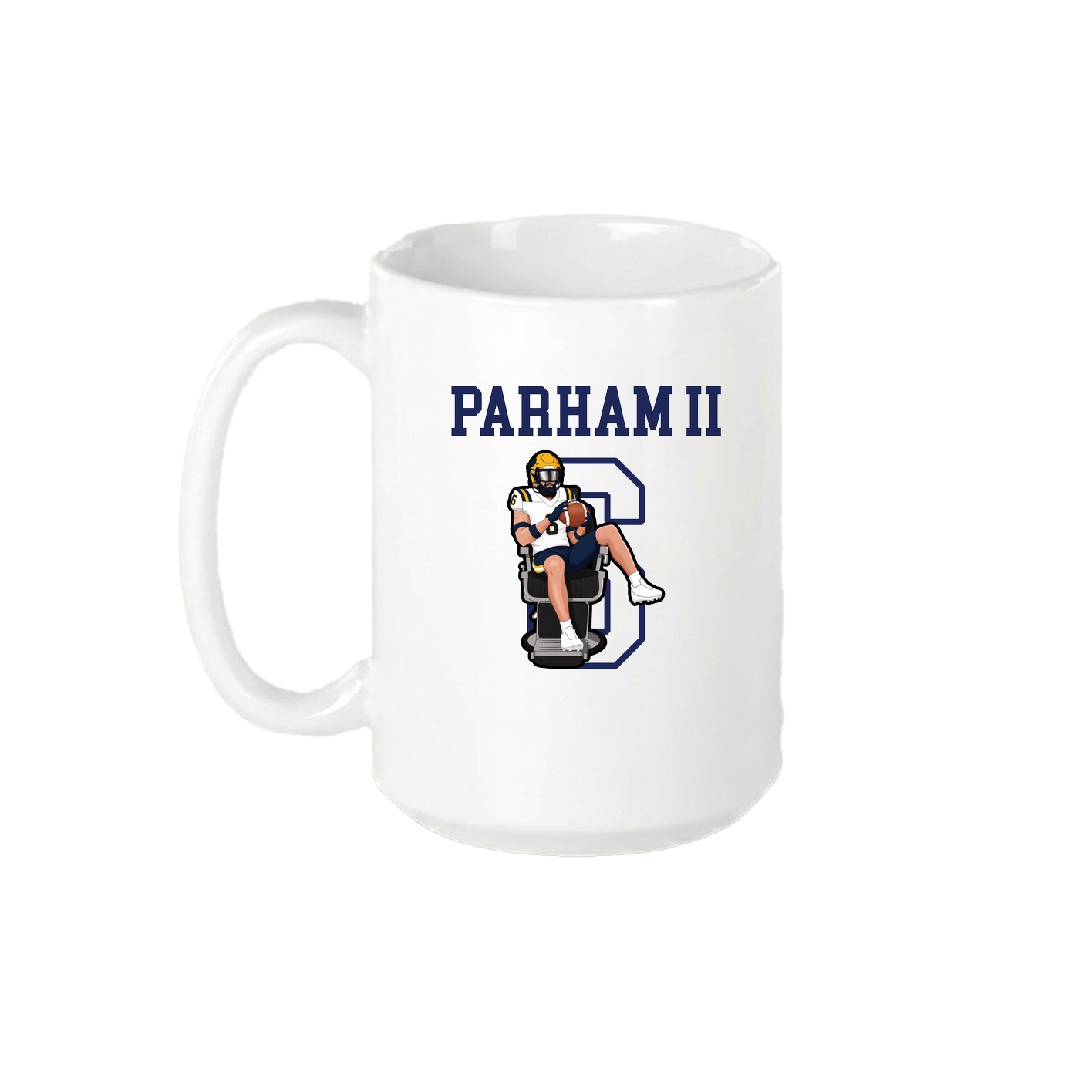 15oz Coffee Mug — Shirsey in White
