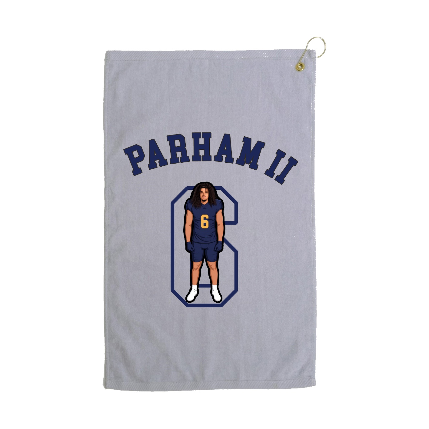 Golf Towel — Shirsey Arch in Grey