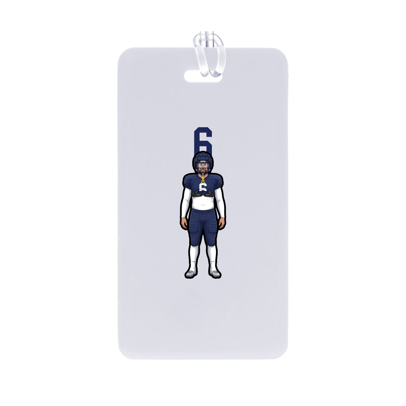 Bag Tag — Number Top in Classic