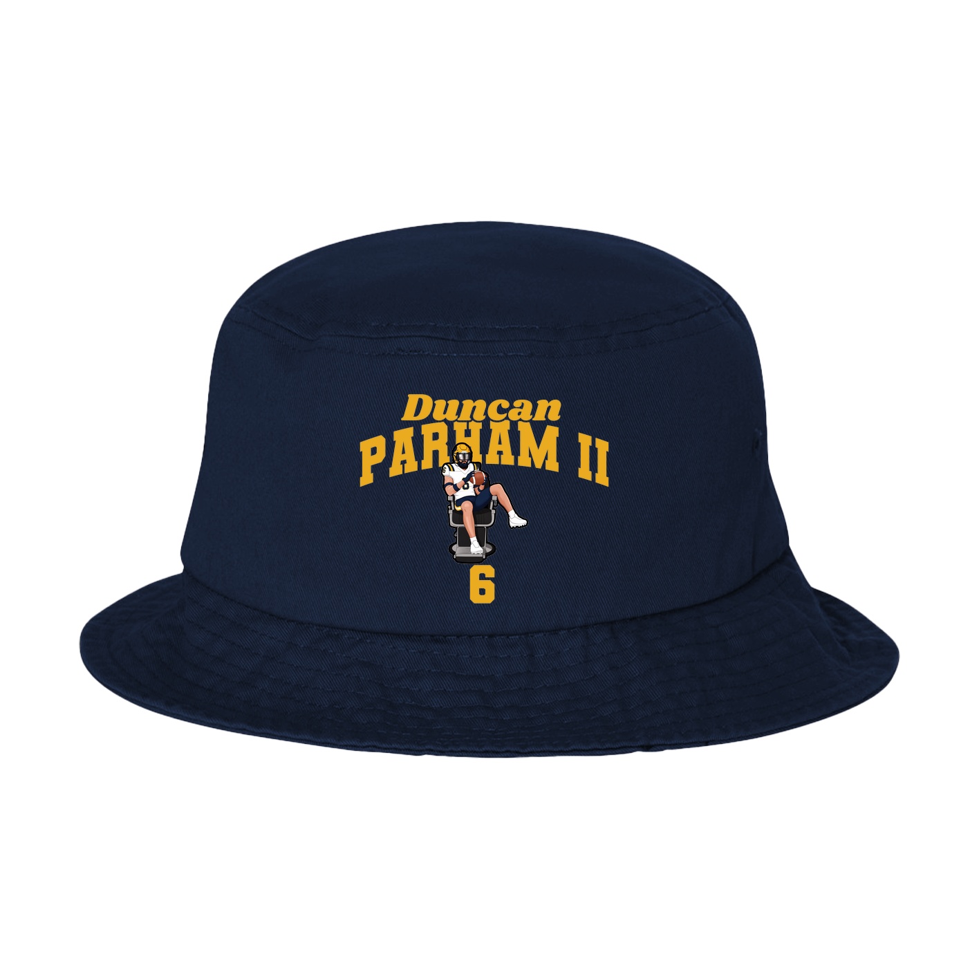 Bucket Cap — Signature Arch in Navy