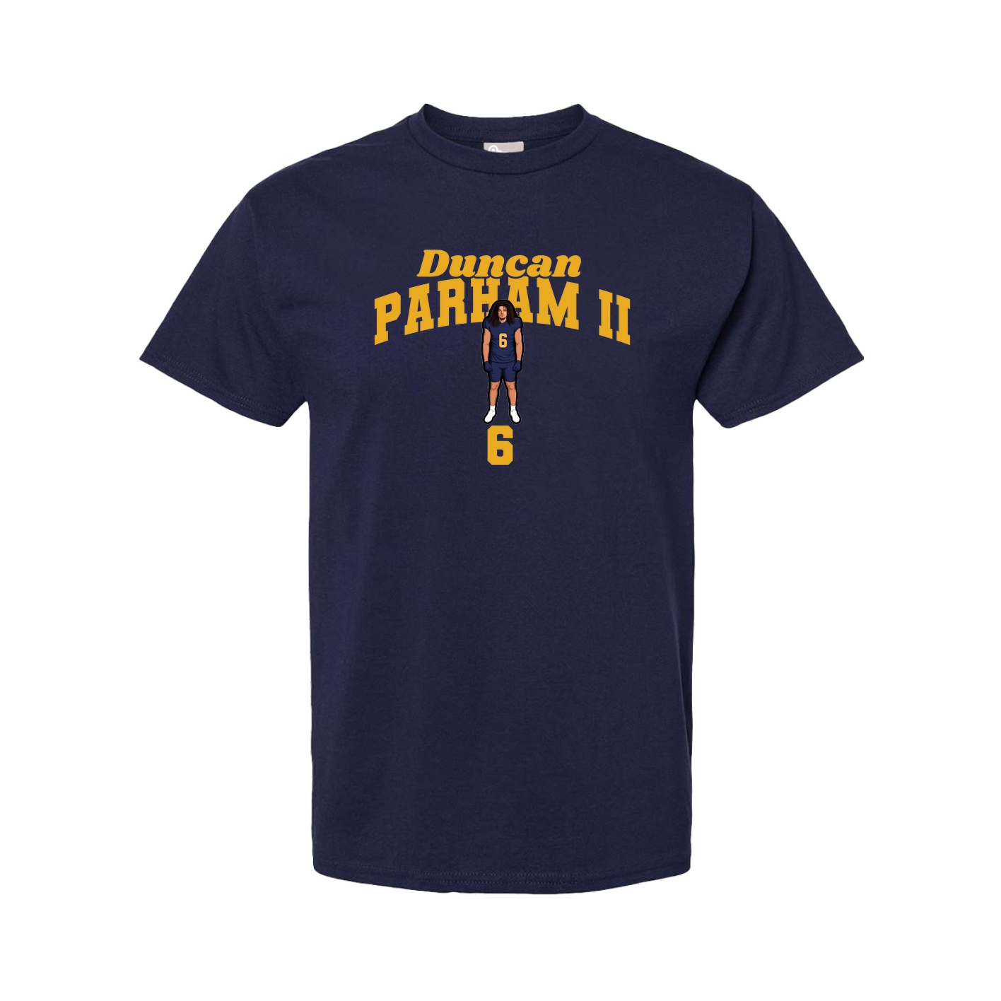 Youth Tee — Signature Arch in Navy