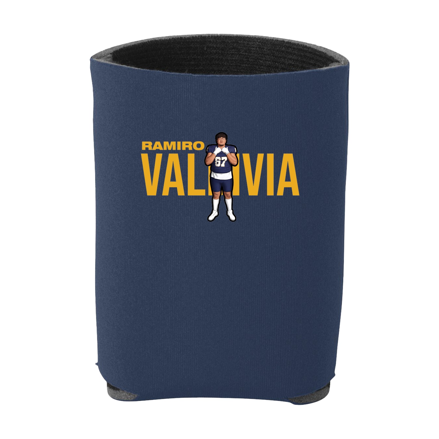 Can Holder — Player Name in Navy
