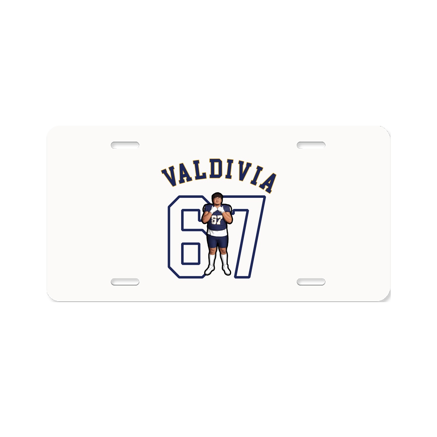 License Plate — Shirsey Arch in Classic