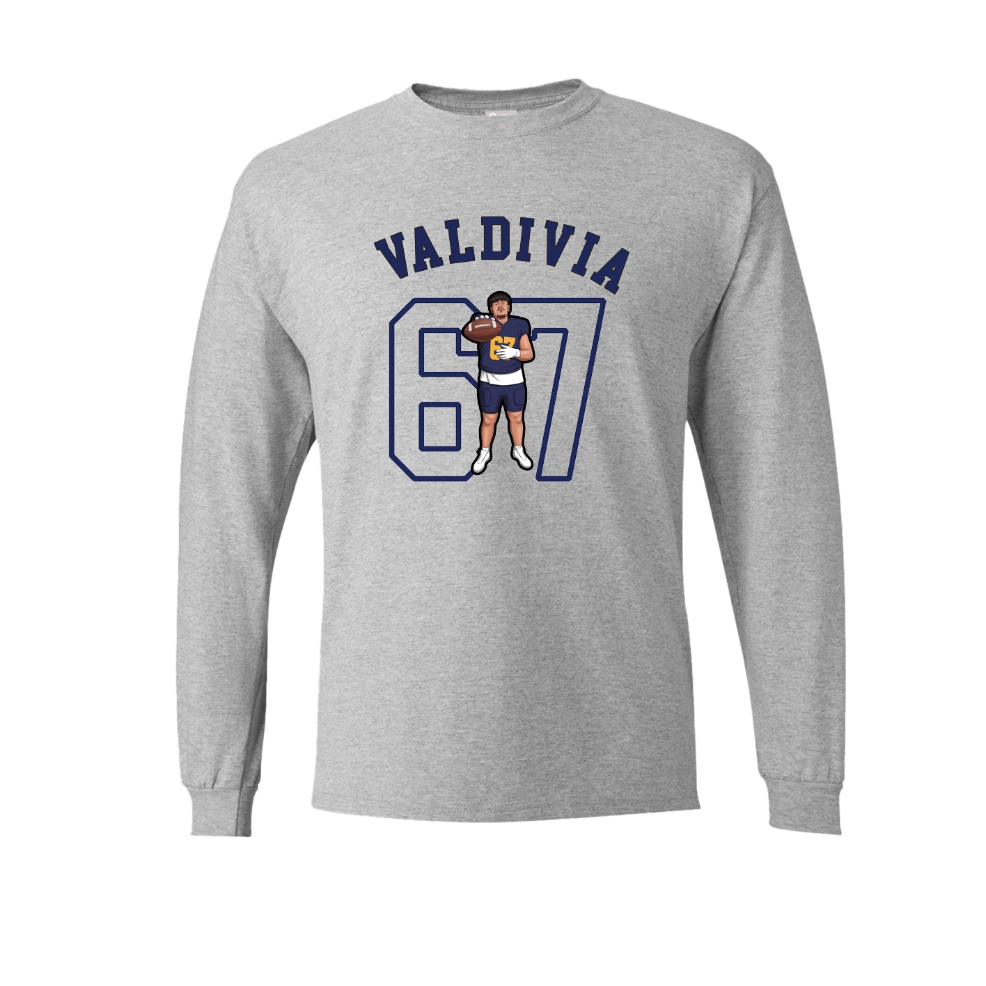 Long Sleeve Tee — Shirsey Arch in Grey