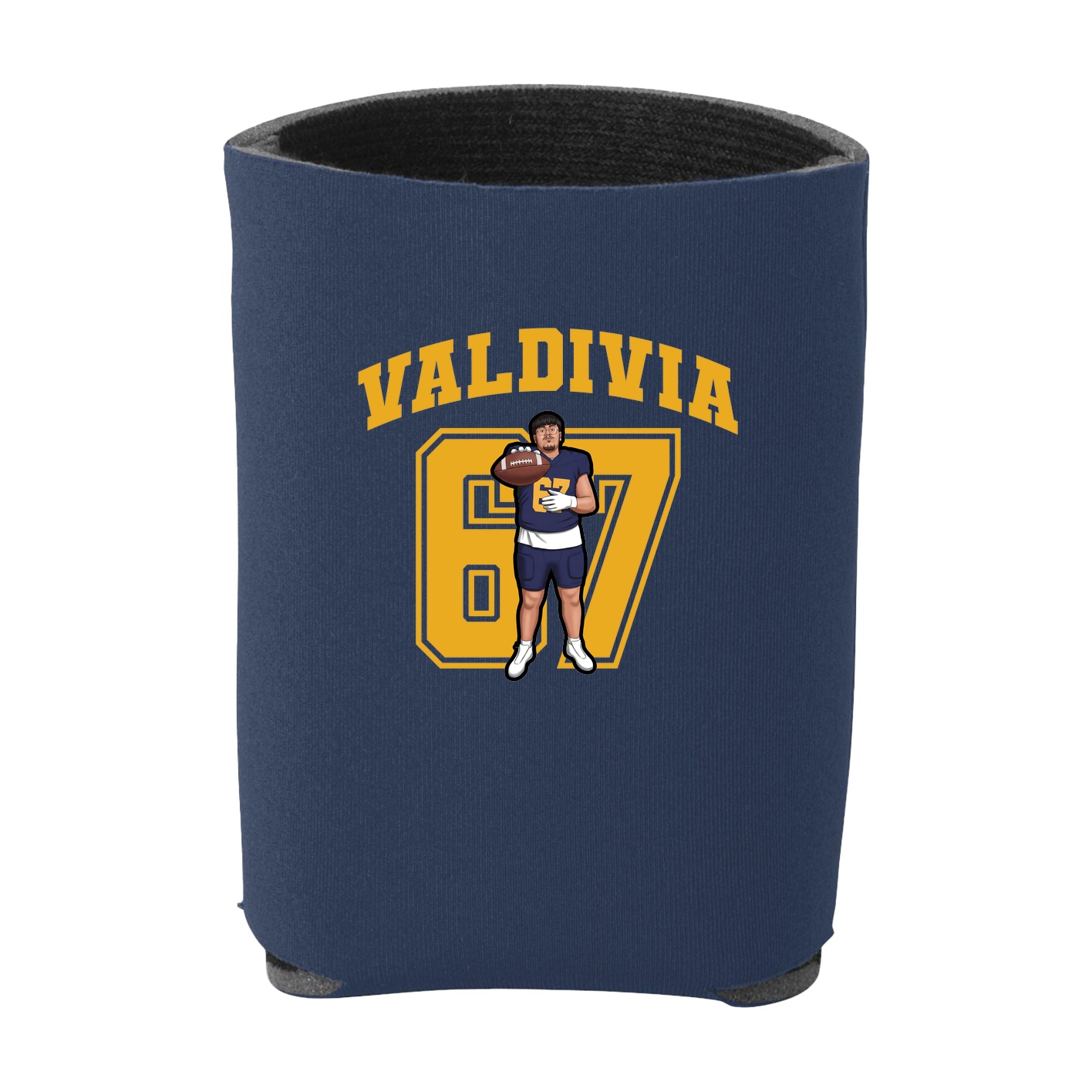 Can Holder — Number in Navy
