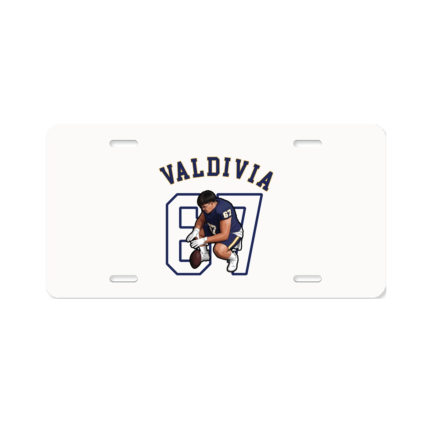 License Plate — Shirsey Arch in Classic
