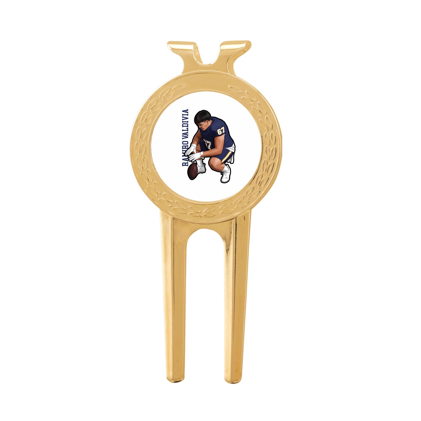 Divot Tool with Ball Marker — Name Vertical in Classic