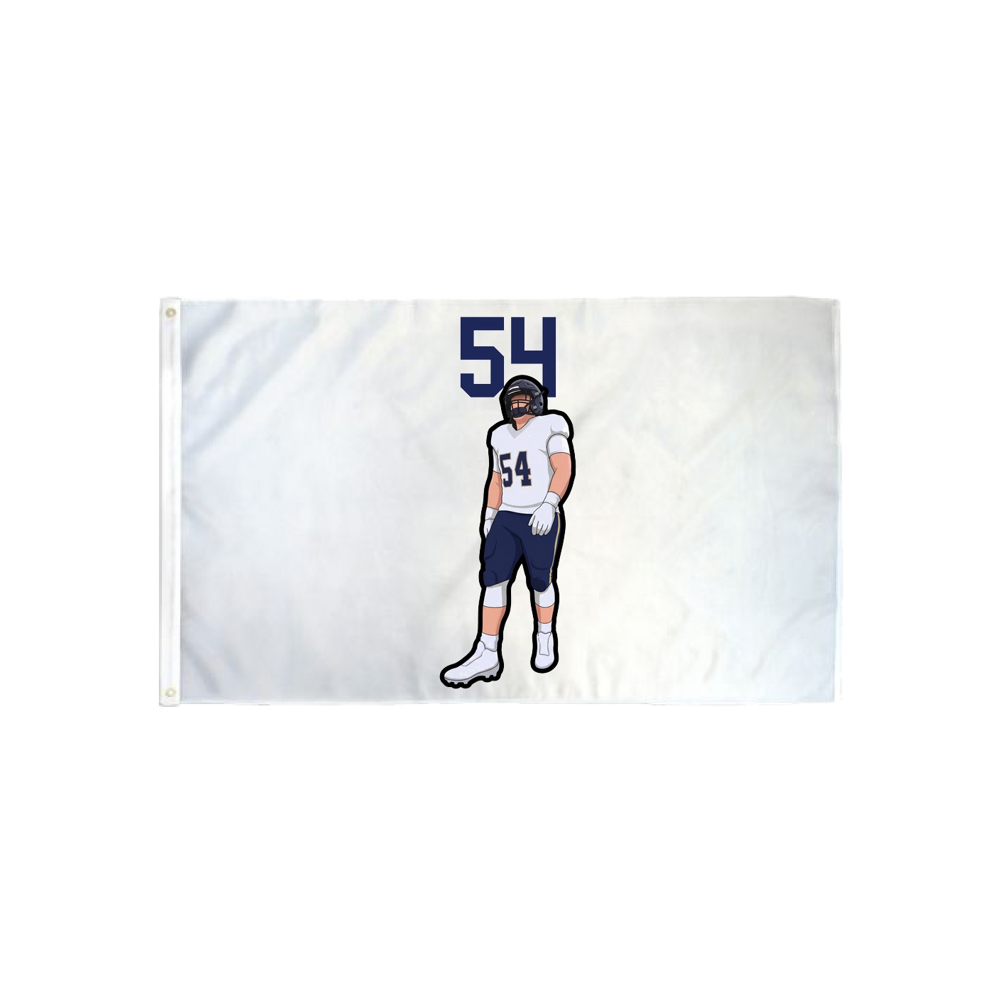 3x5 Flag — Number Top in Classic