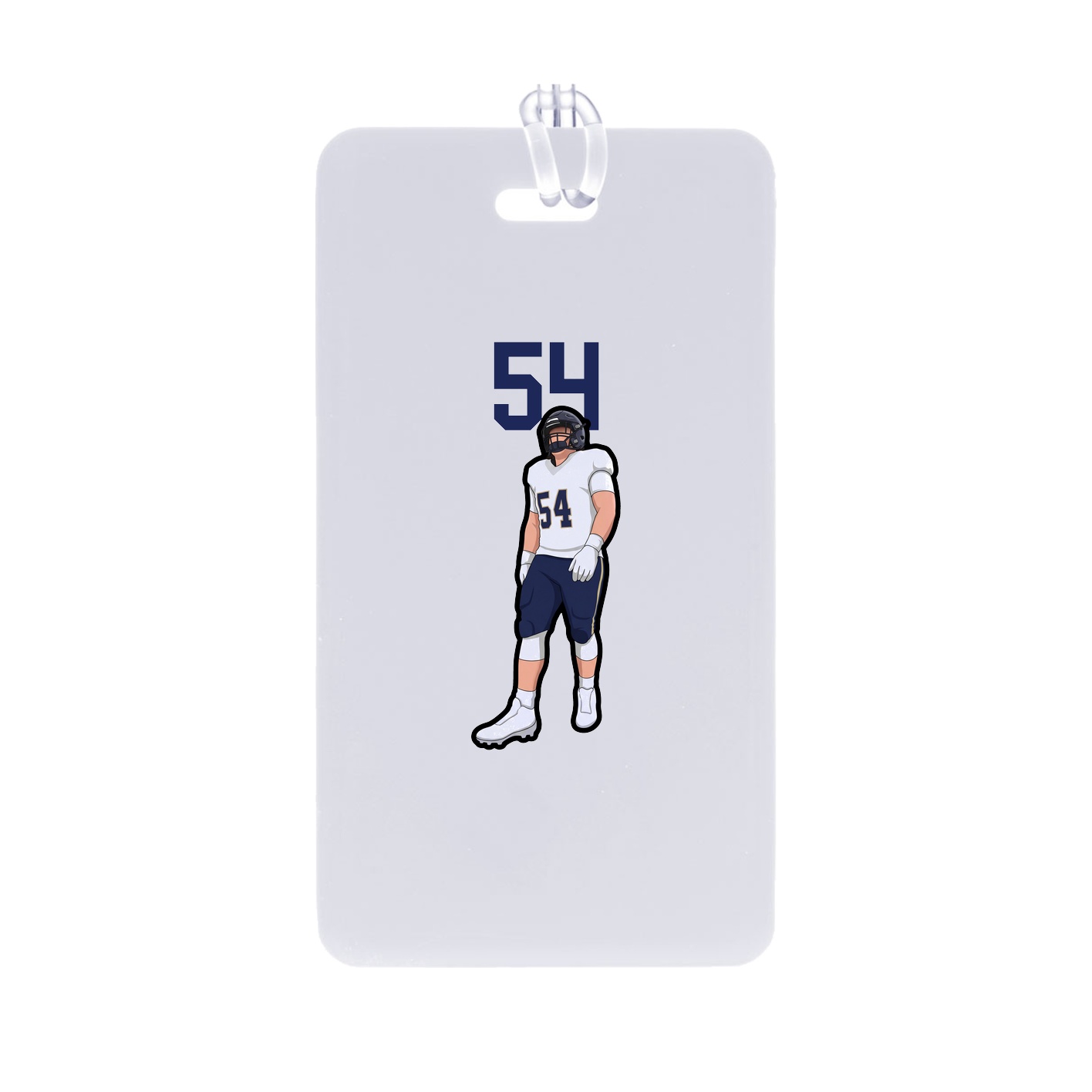 Bag Tag — Number Top in Classic