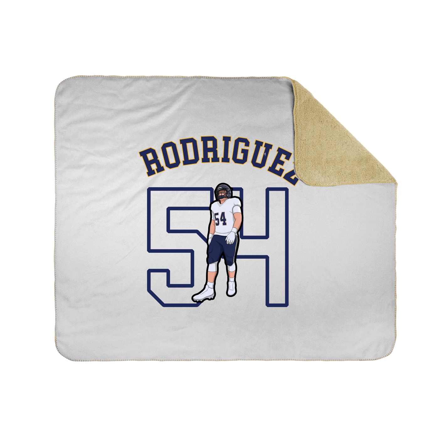 Throw Blanket — Shirsey Arch in White