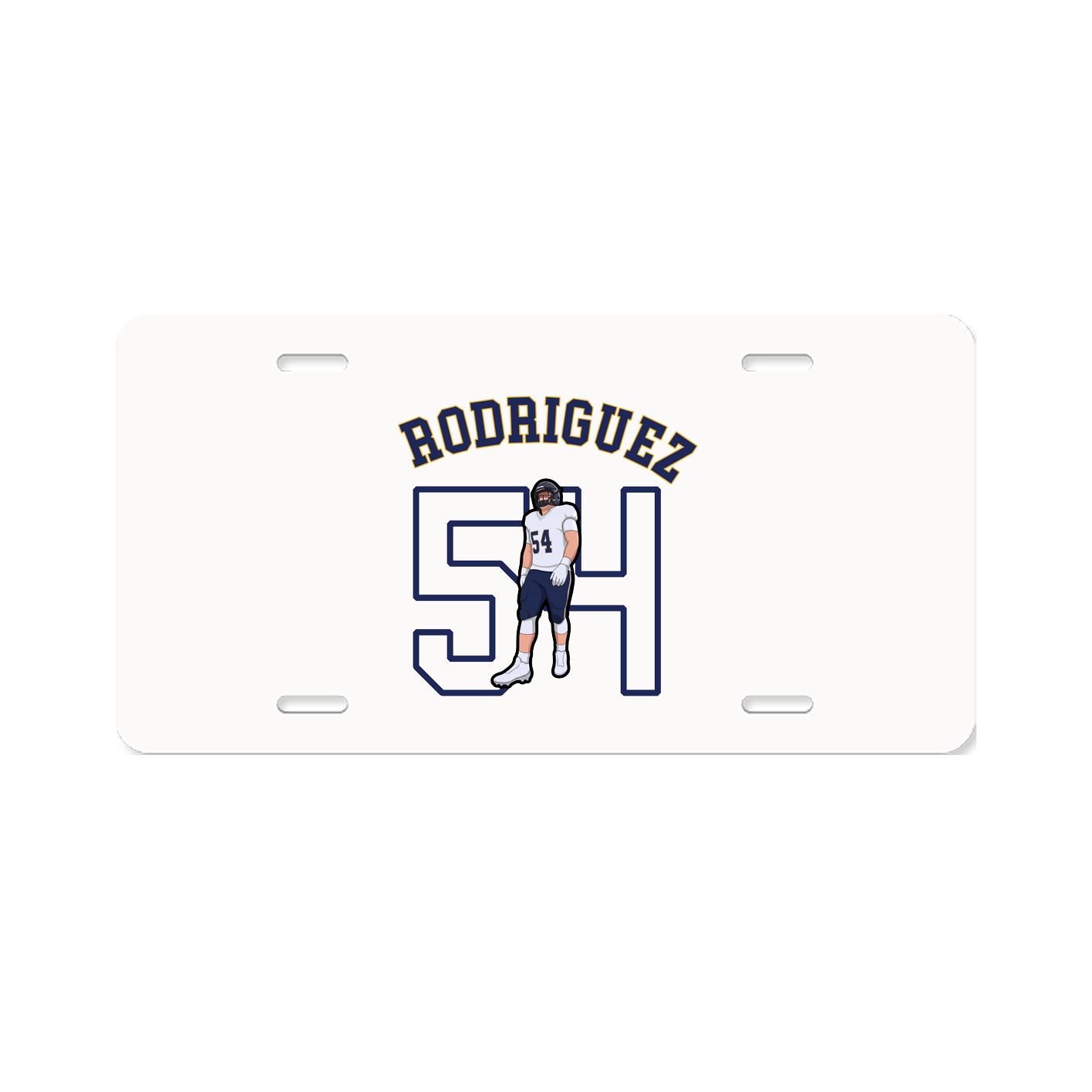 License Plate — Shirsey Arch in Classic