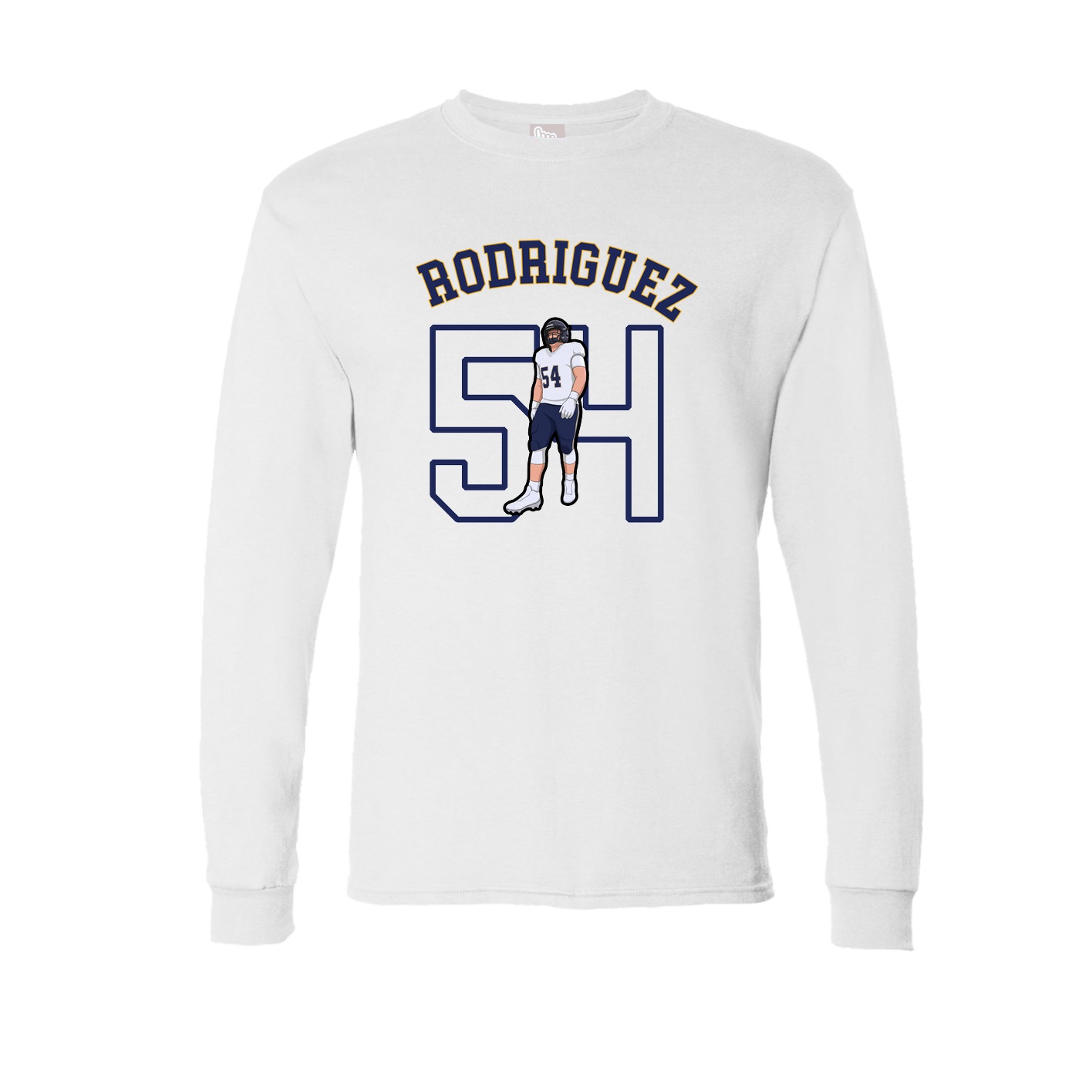 Long Sleeve Tee — Shirsey Arch in White