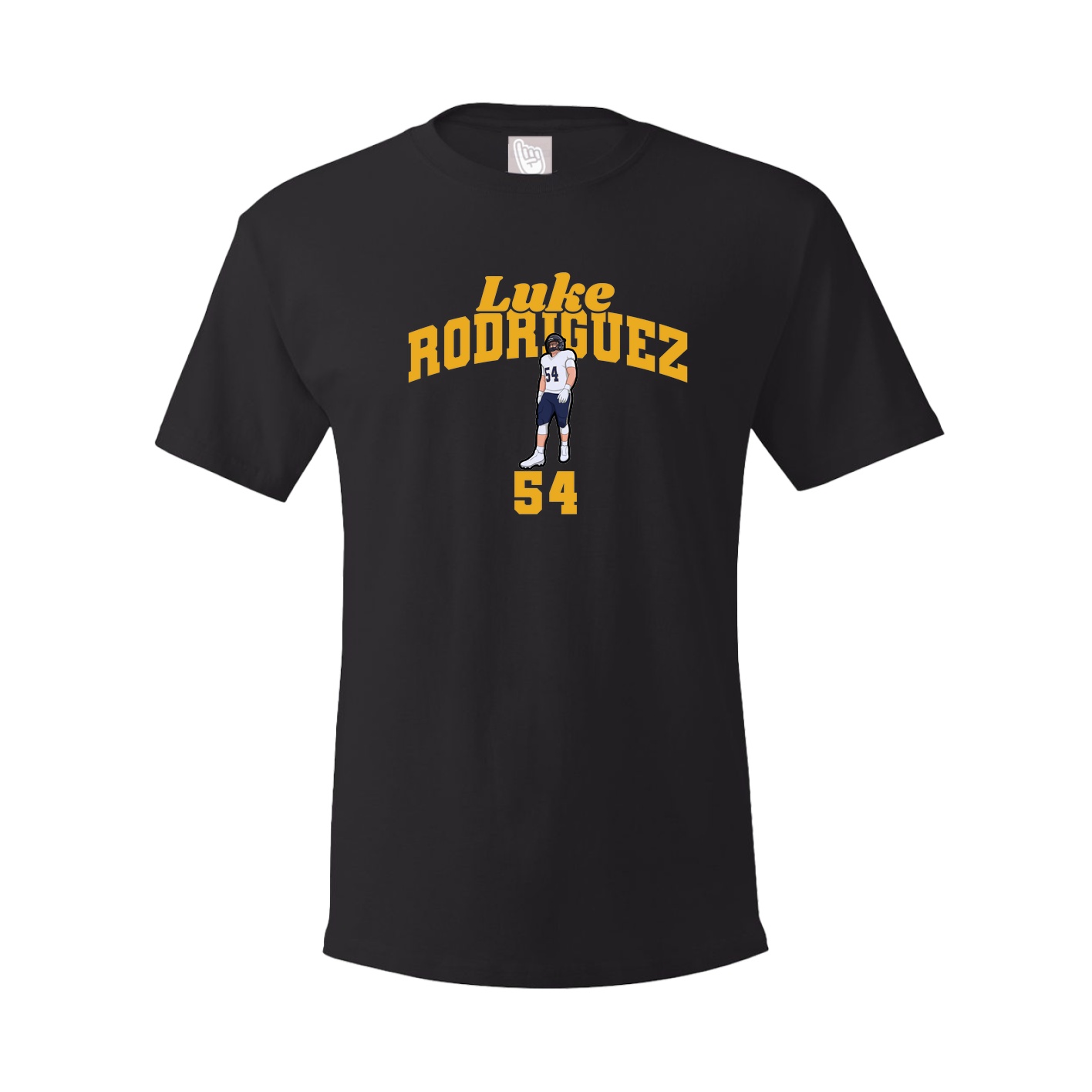 Youth Tee — Signature Arch in Black
