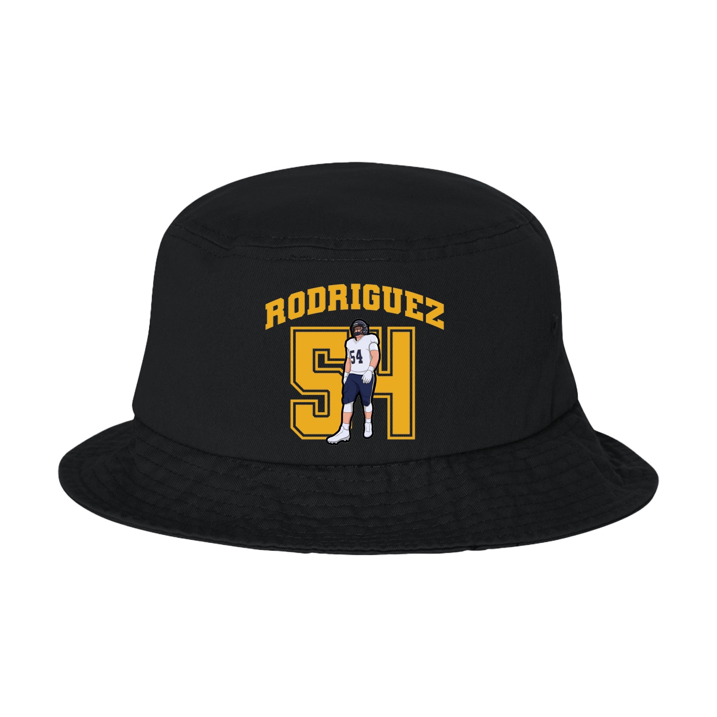 Bucket Cap — Number in Black