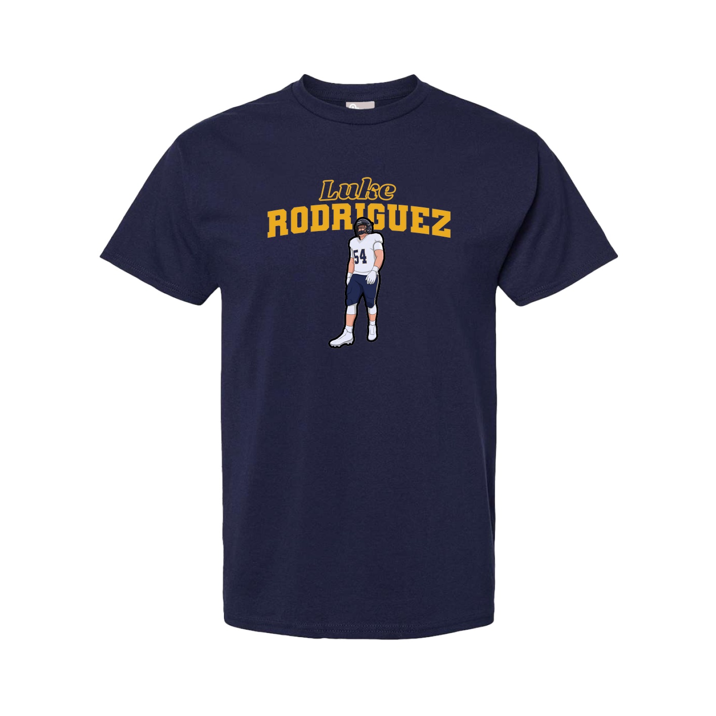 Tee — Name Arch in Navy